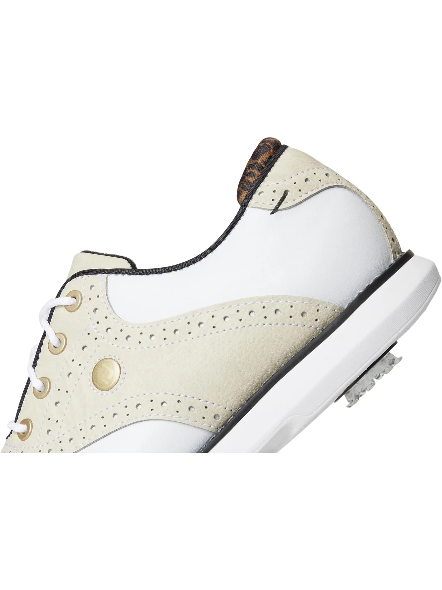 Кроссовки FootJoy Traditions Golf Shoes- Previous Season — изображение 6 из 7, белый/бежевый/черный