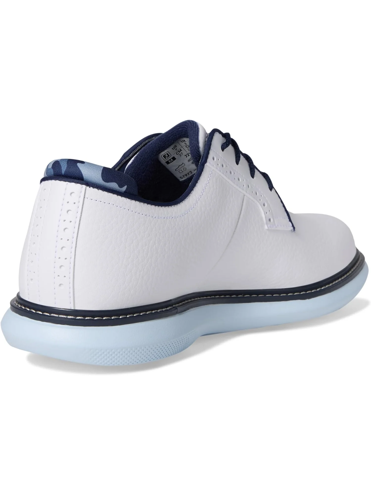 Кроссовки FootJoy Traditions Blucher — изображение 5 из 7, белый/синий