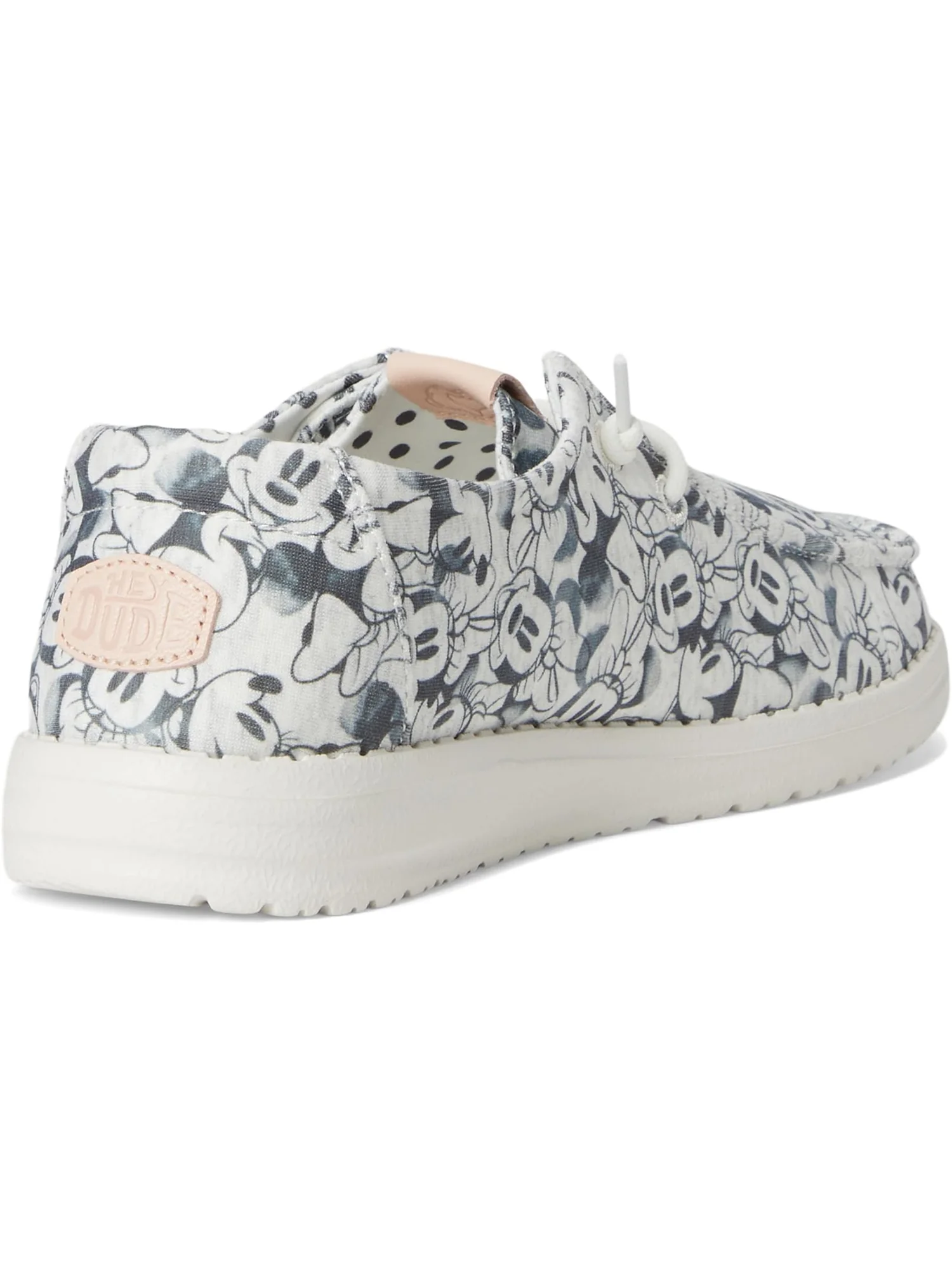 Кроссовки Hey Dude Kids Wendy Minnie Mouse Print — изображение 5 из 7, серый мульти