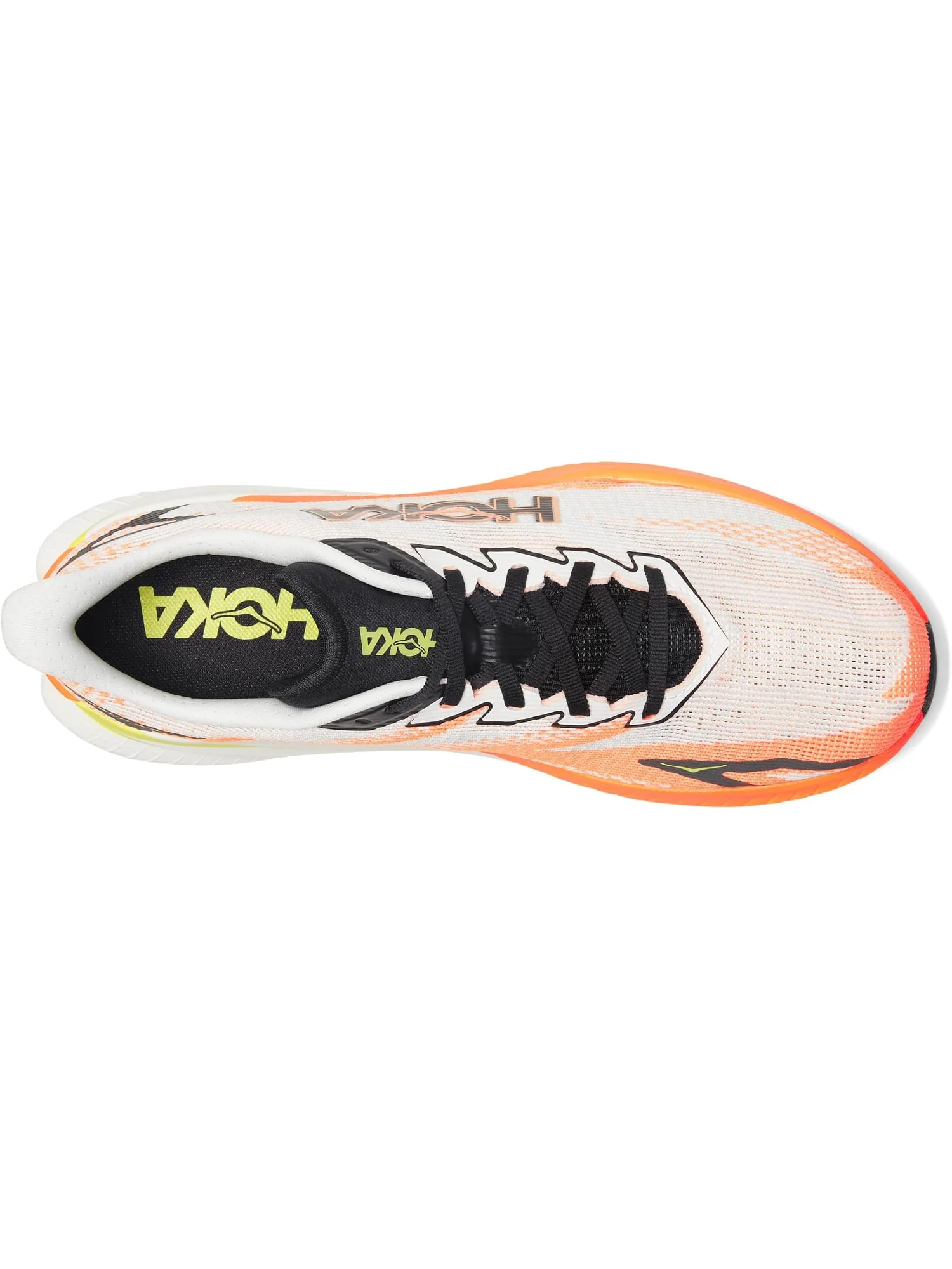 Кроссовки Hoka Mach X 3 — изображение 2 из 7, белый/неоновый