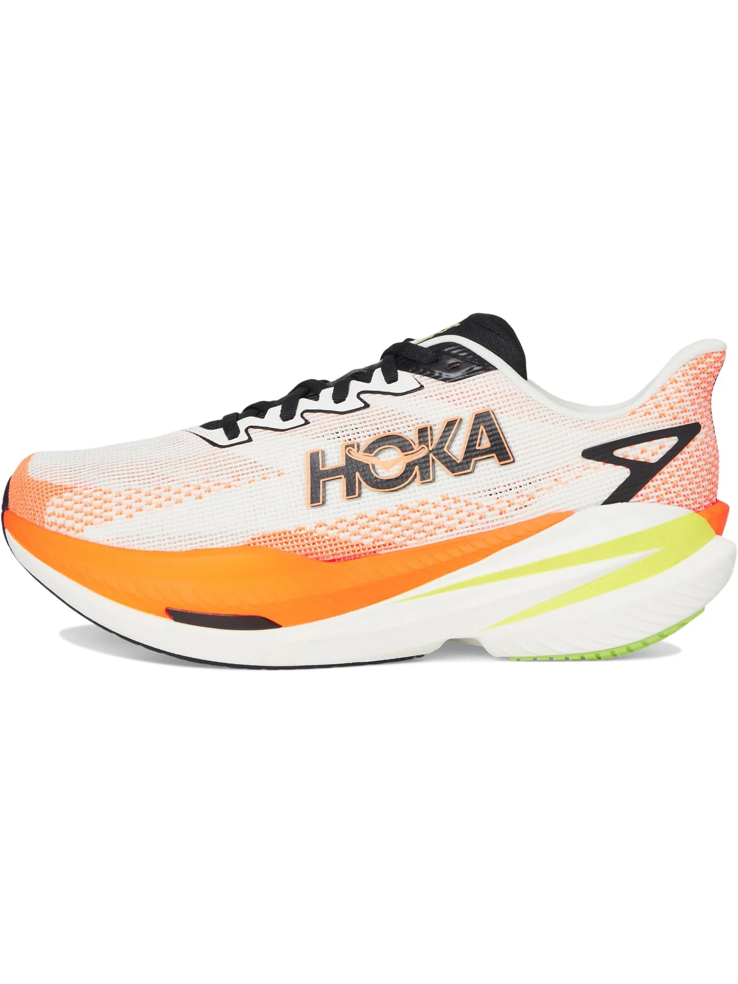 Кроссовки Hoka Mach X 3 — изображение 4 из 7, белый/неоновый