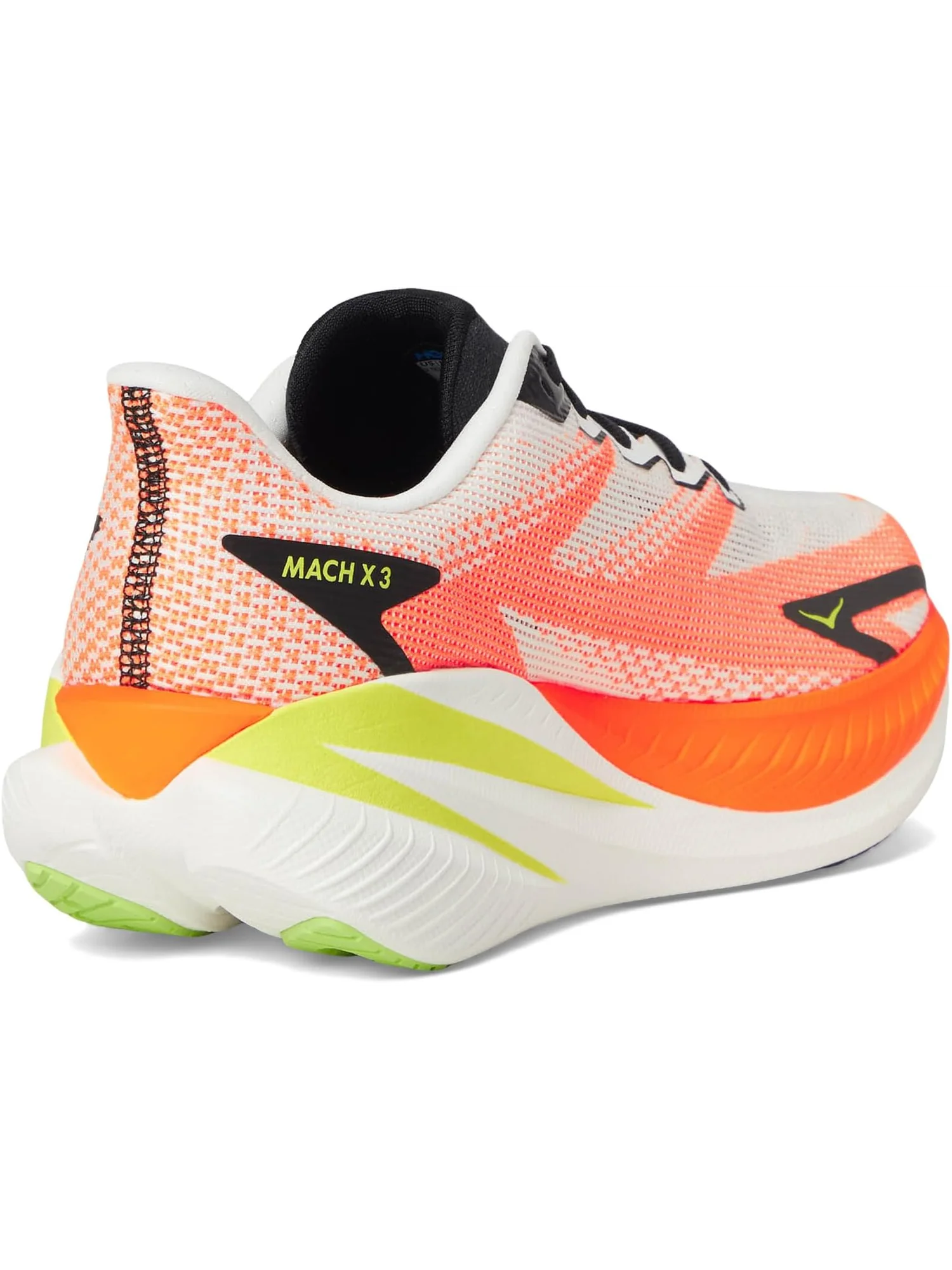 Кроссовки Hoka Mach X 3 — изображение 5 из 7, белый/неоновый