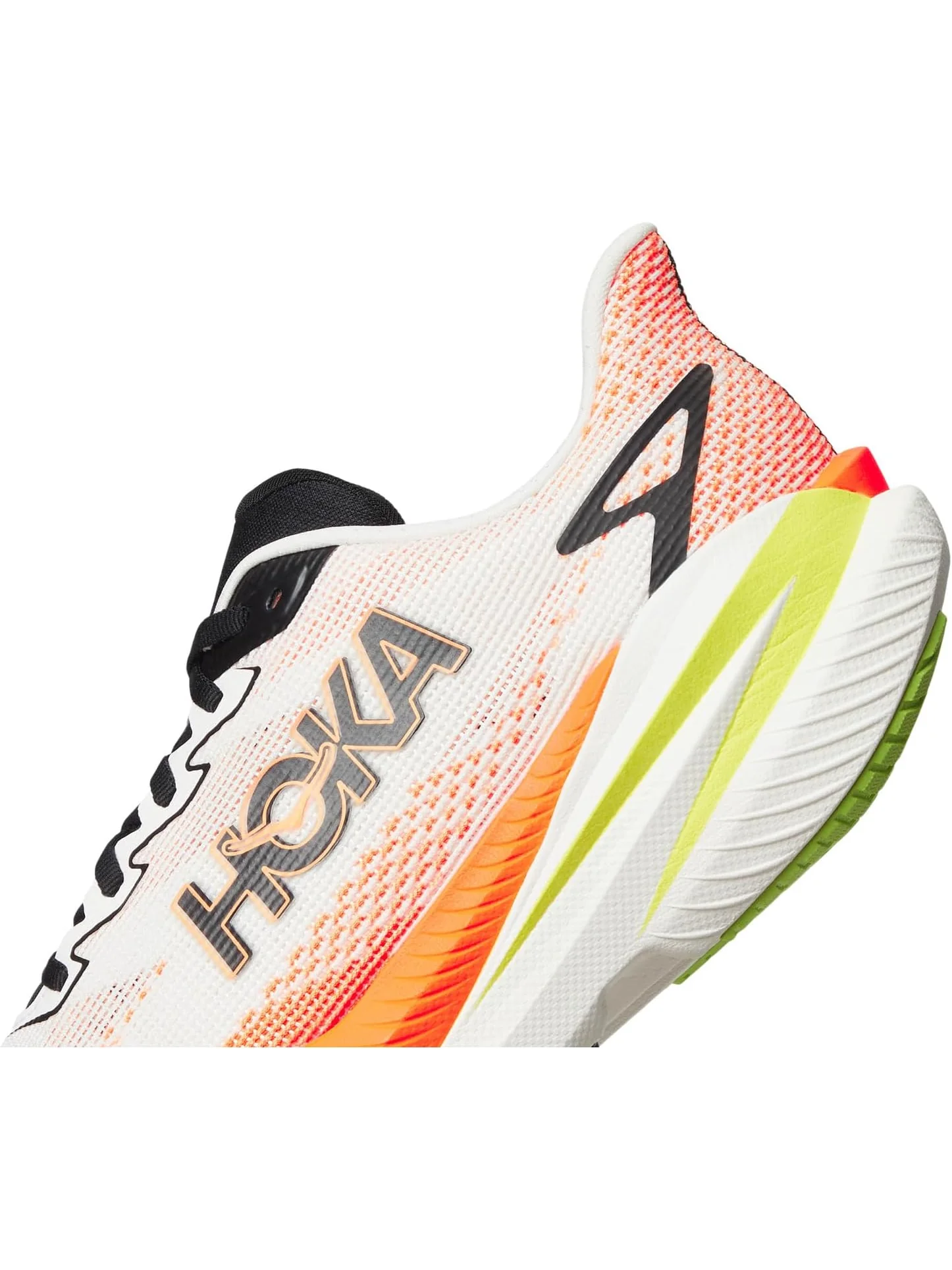 Кроссовки Hoka Mach X 3 — изображение 6 из 7, белый/неоновый