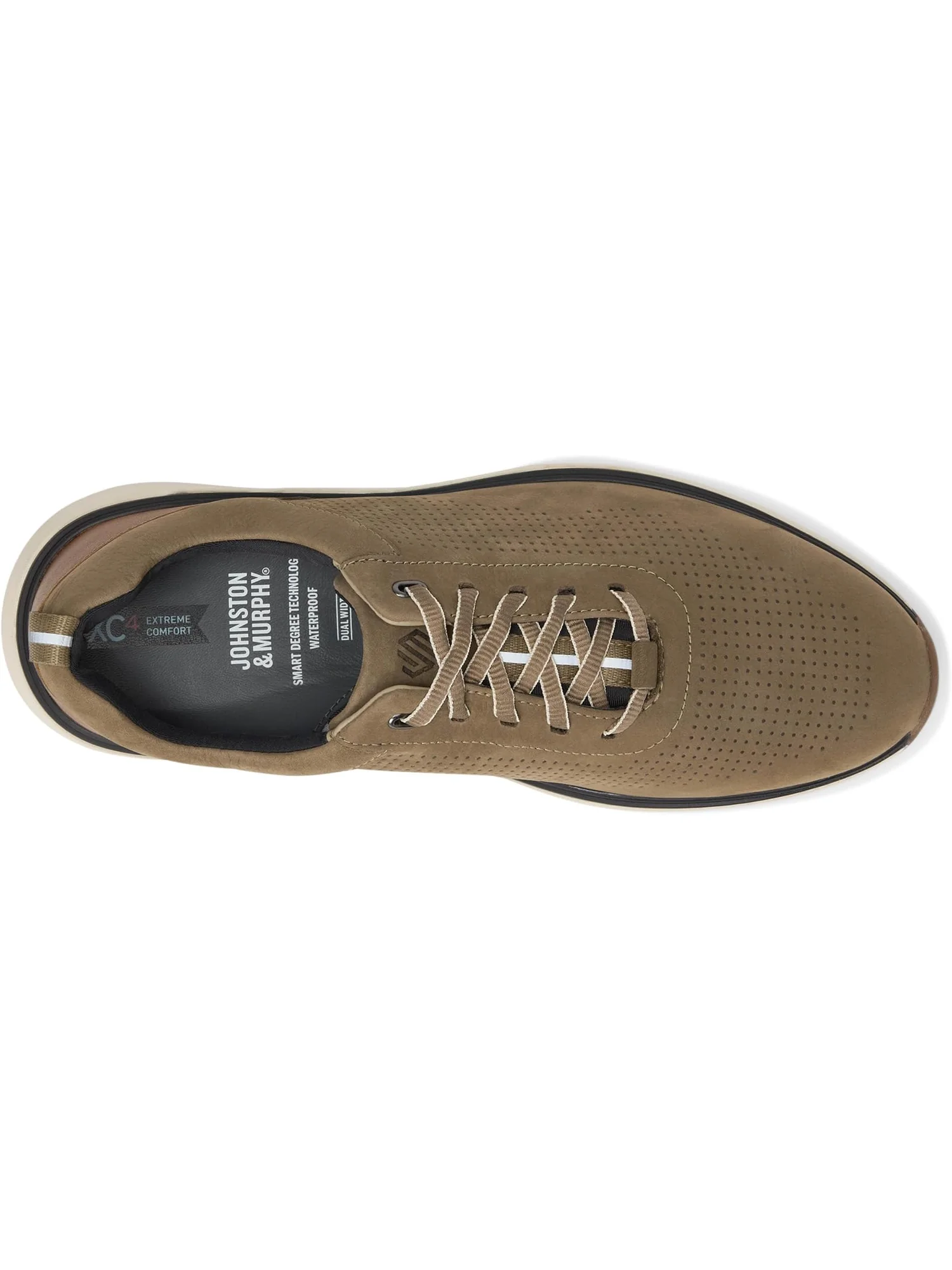 Кроссовки Johnston & Murphy Men's XC4 Prentiss 2 Embossed U-Throat — изображение 2 из 7, тауп