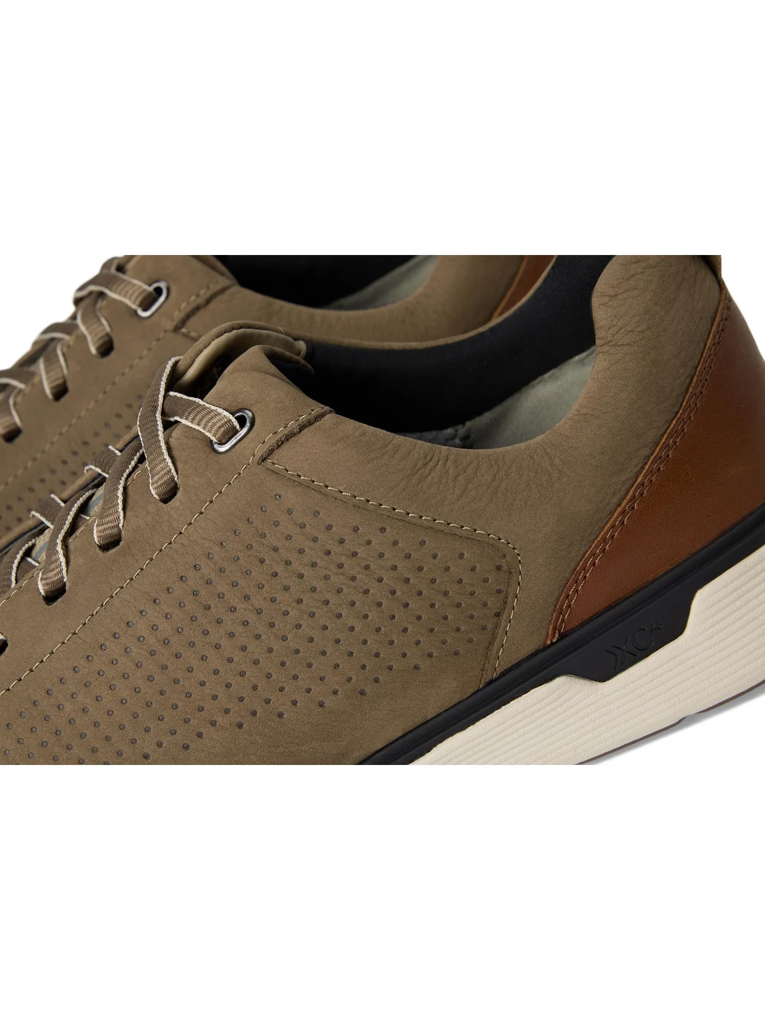 Кроссовки Johnston & Murphy Men's XC4 Prentiss 2 Embossed U-Throat — изображение 6 из 7, тауп