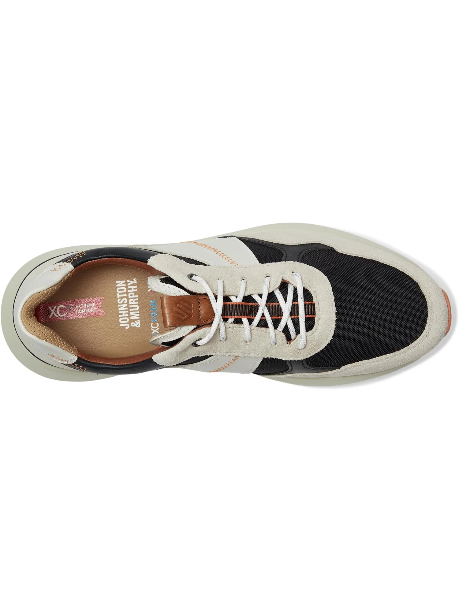 Кроссовки Johnston & Murphy Men's Xc Declan Jogger — изображение 2 из 7, бежевый мульти