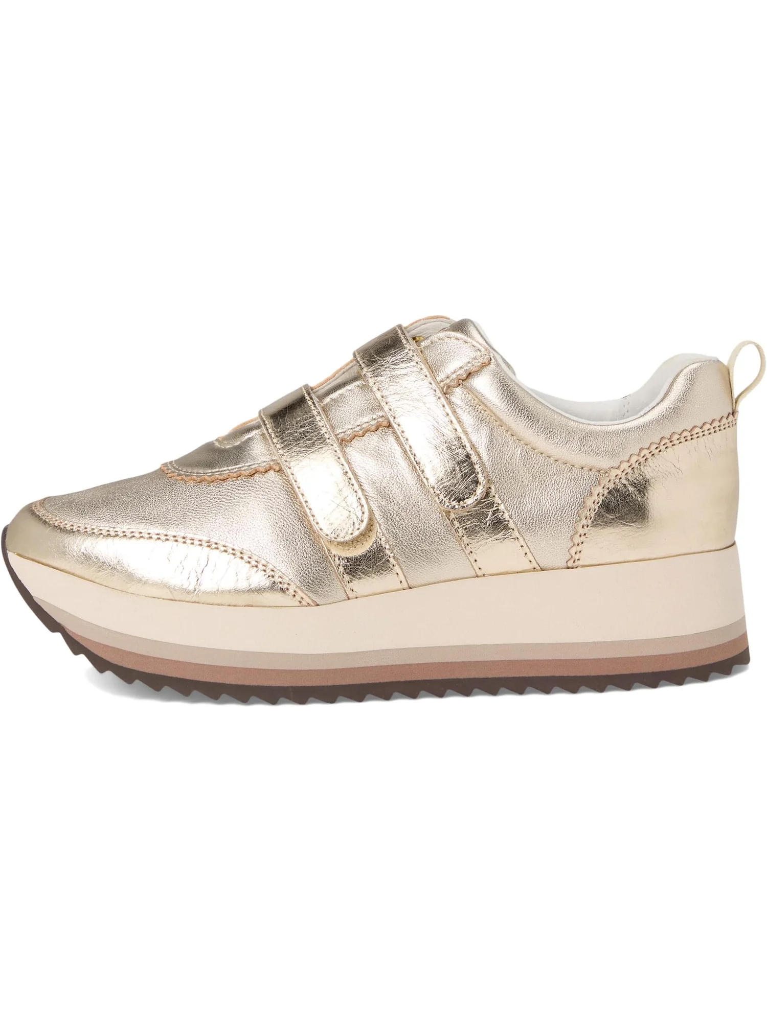 Кроссовки Johnston & Murphy Gracie Double Strap Sneakers — изображение 4 из 7, золотистый металлик