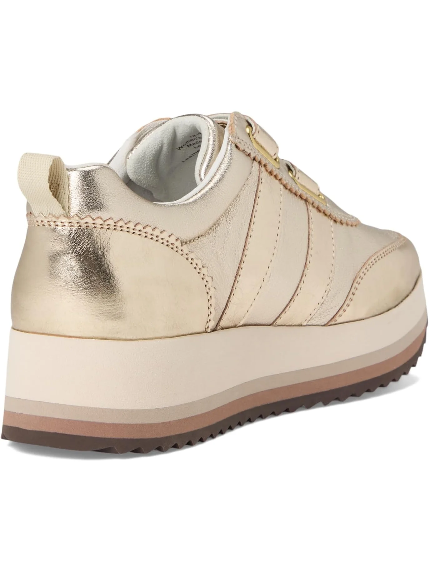Кроссовки Johnston & Murphy Gracie Double Strap Sneakers — изображение 5 из 7, золотистый металлик