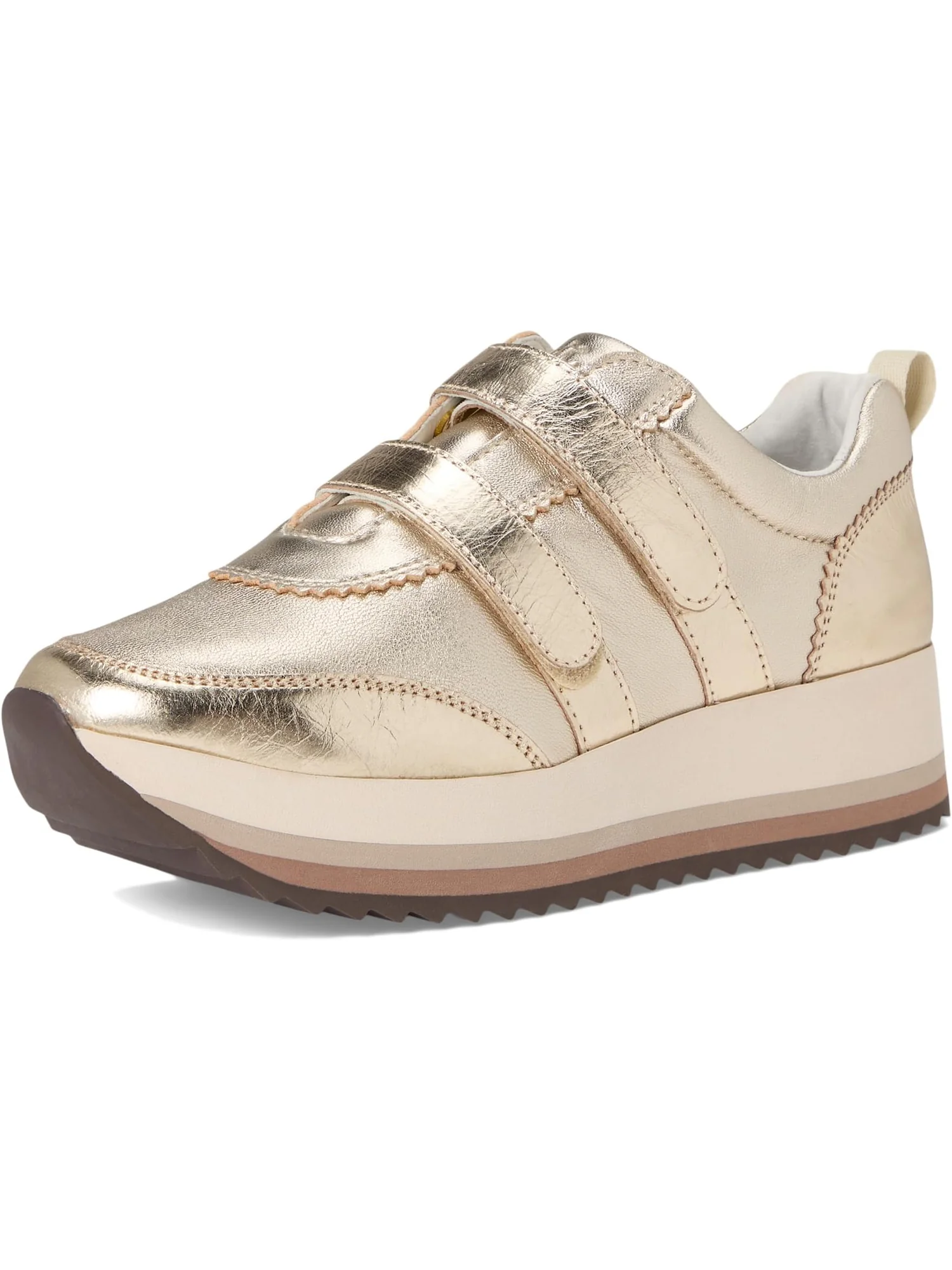 Кроссовки Johnston & Murphy Gracie Double Strap Sneakers — изображение 7 из 7, золотистый металлик