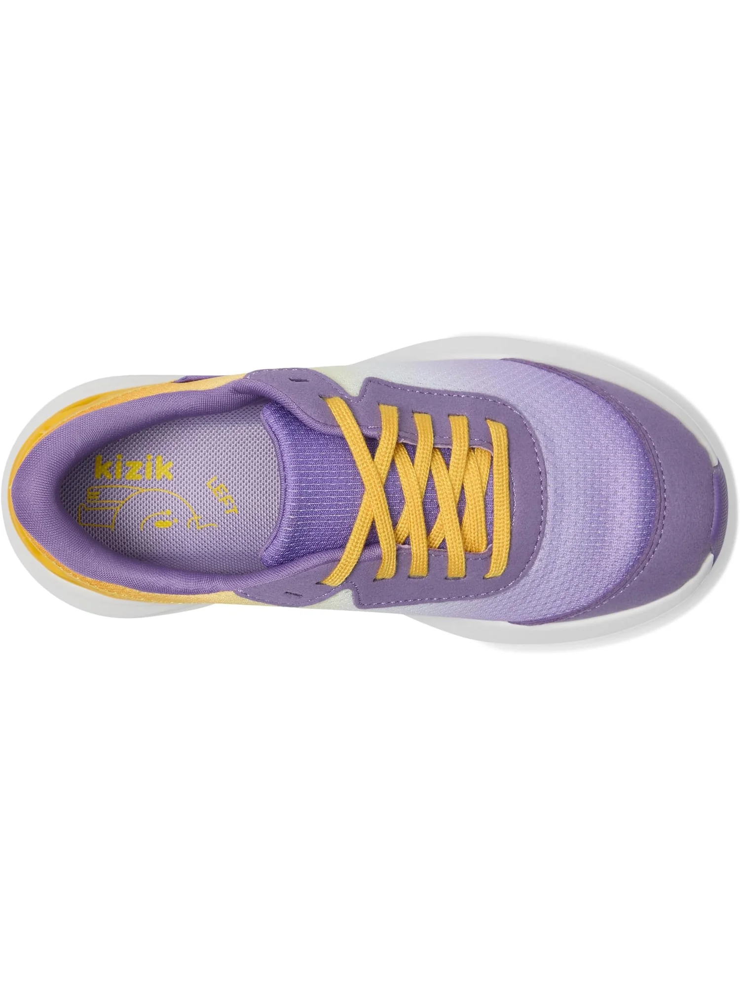 Кроссовки KIZIK Kids Women's Athens 2 Hands-free — изображение 2 из 7, желтый