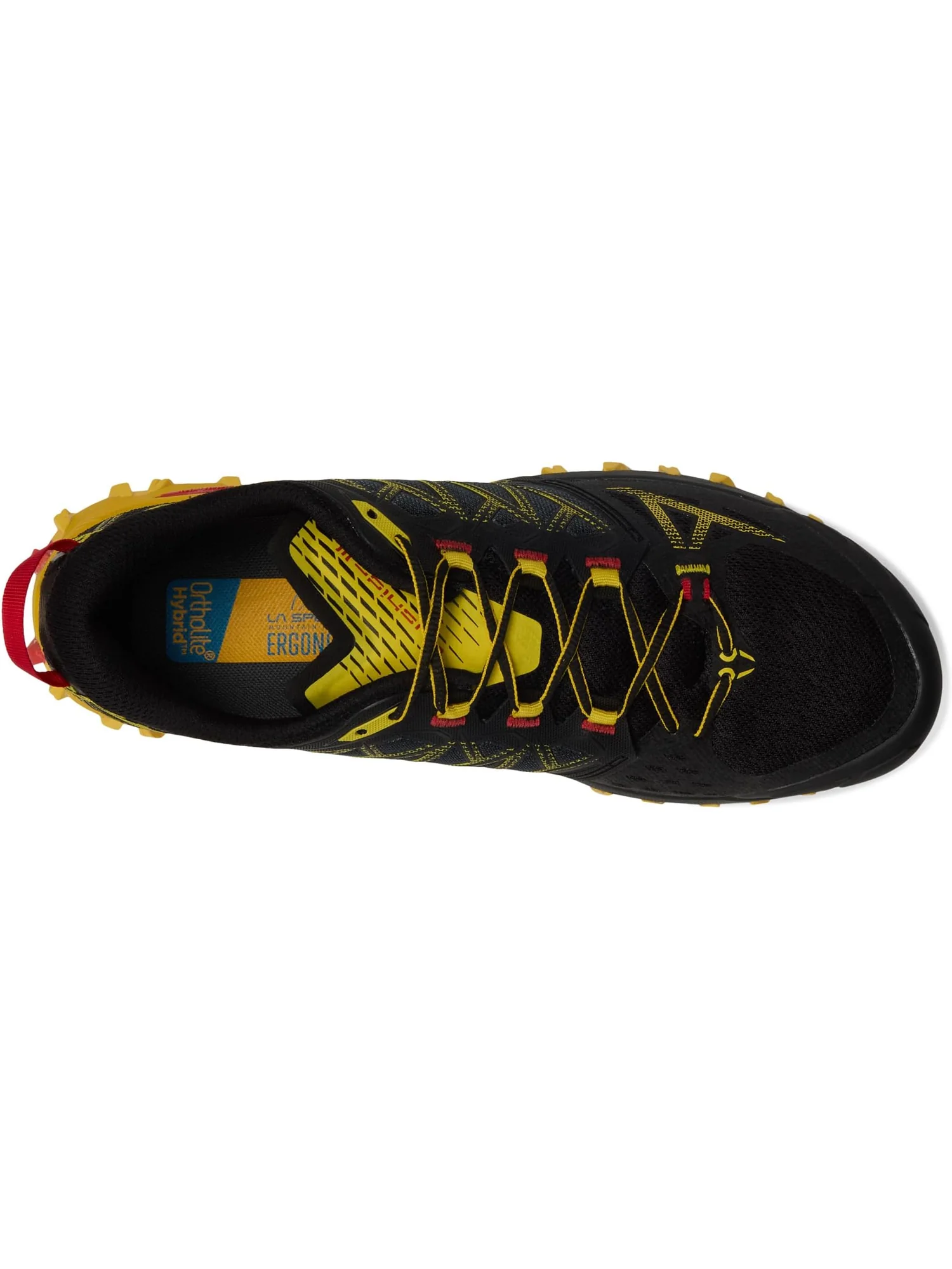 Кроссовки La Sportiva Bushido III — изображение 2 из 7, черный/желтый