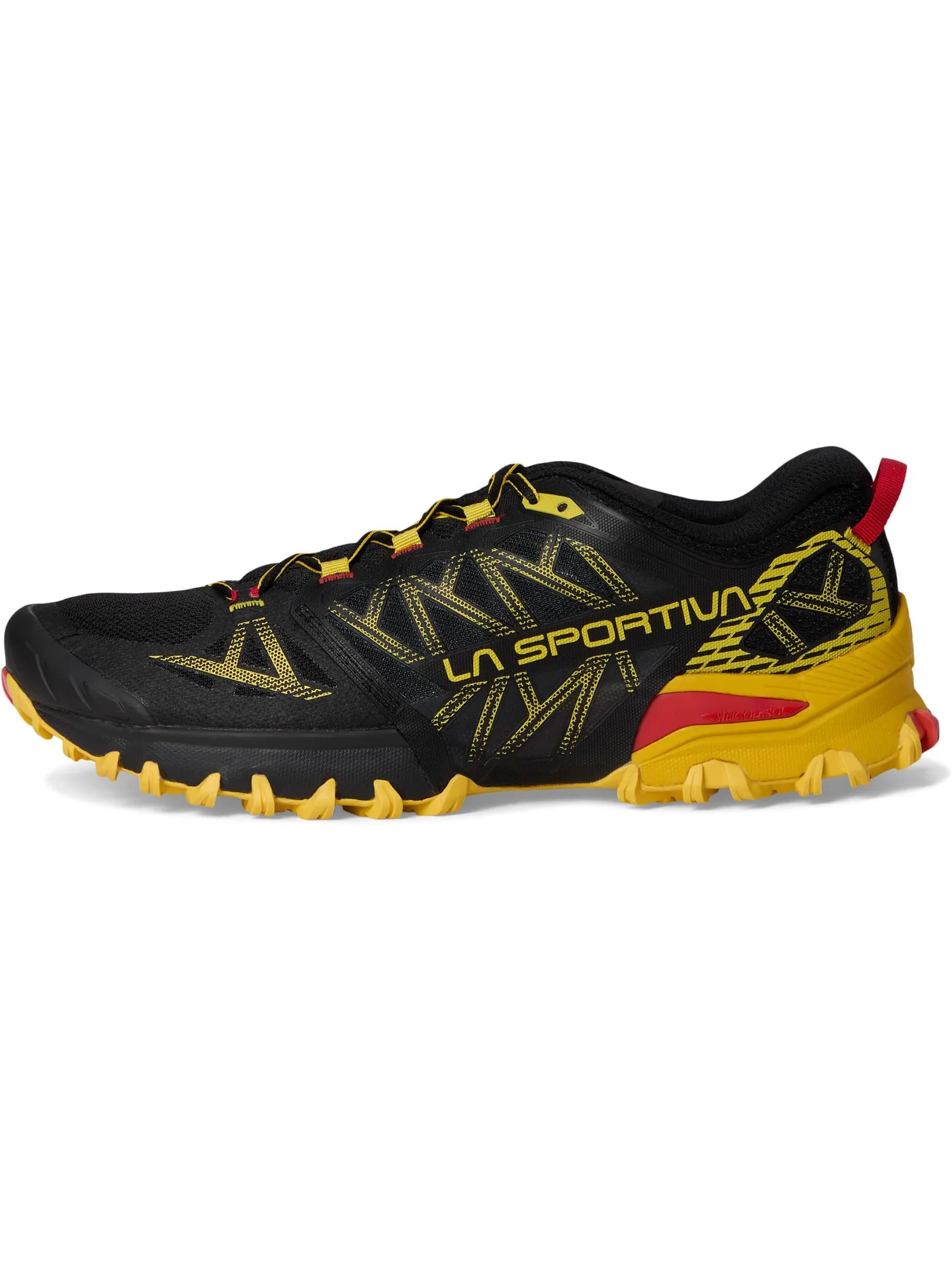 Кроссовки La Sportiva Bushido III — изображение 4 из 7, черный/желтый