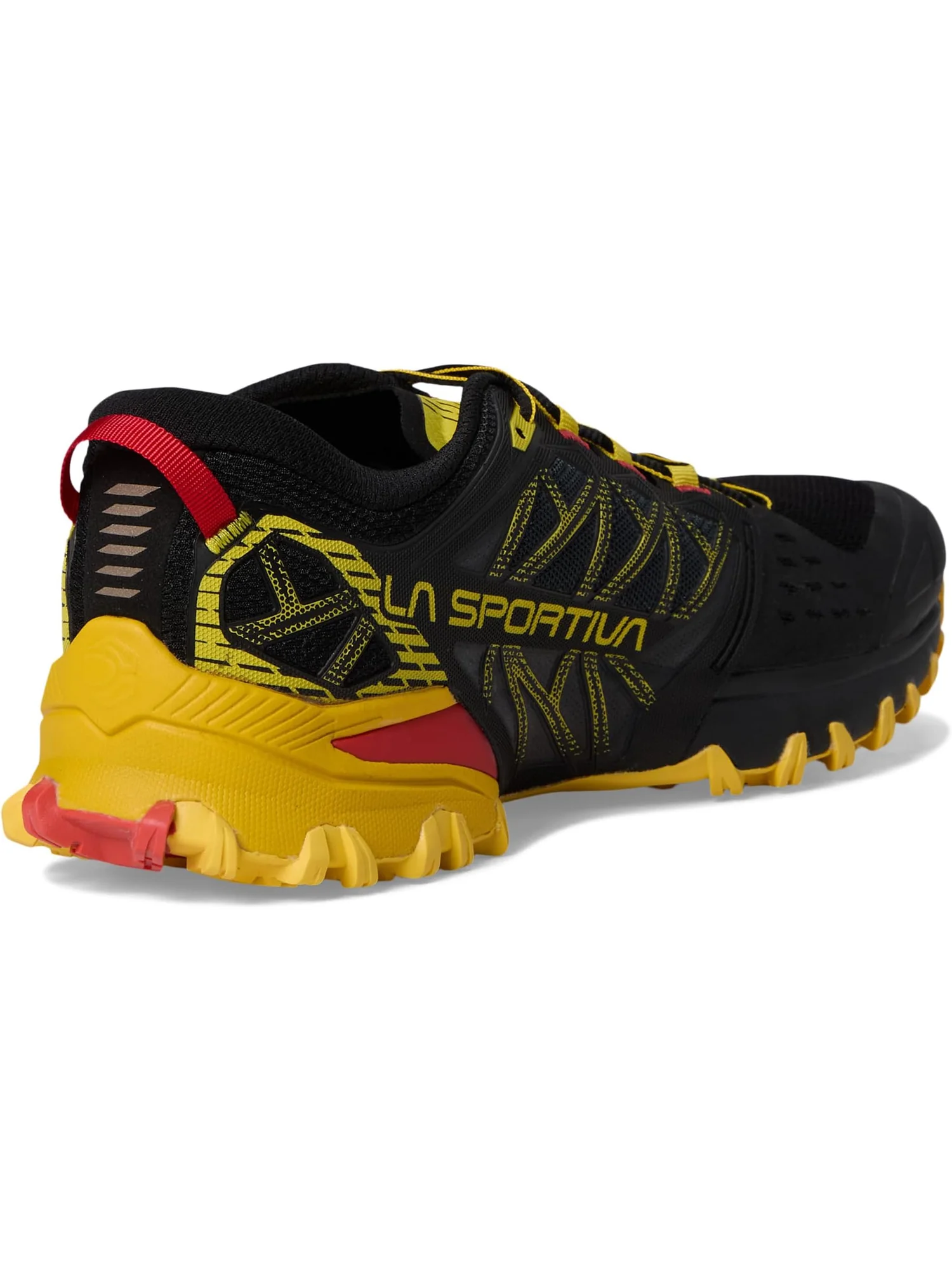 Кроссовки La Sportiva Bushido III — изображение 5 из 7, черный/желтый