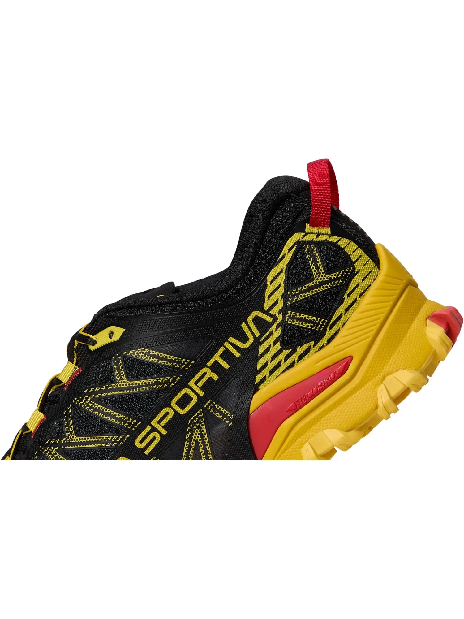 Кроссовки La Sportiva Bushido III — изображение 6 из 7, черный/желтый