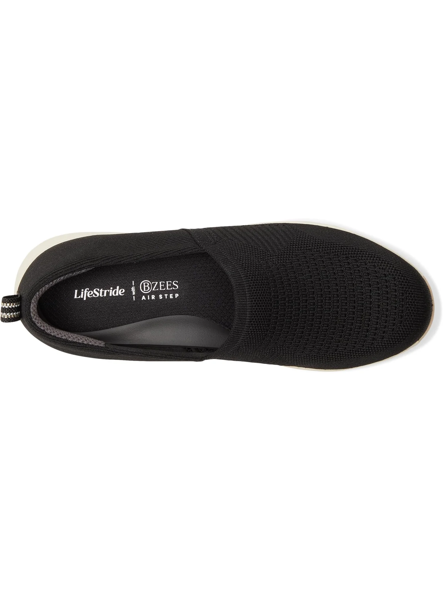 Кроссовки LifeStride Rest Slip On Shoes — изображение 2 из 7, черный