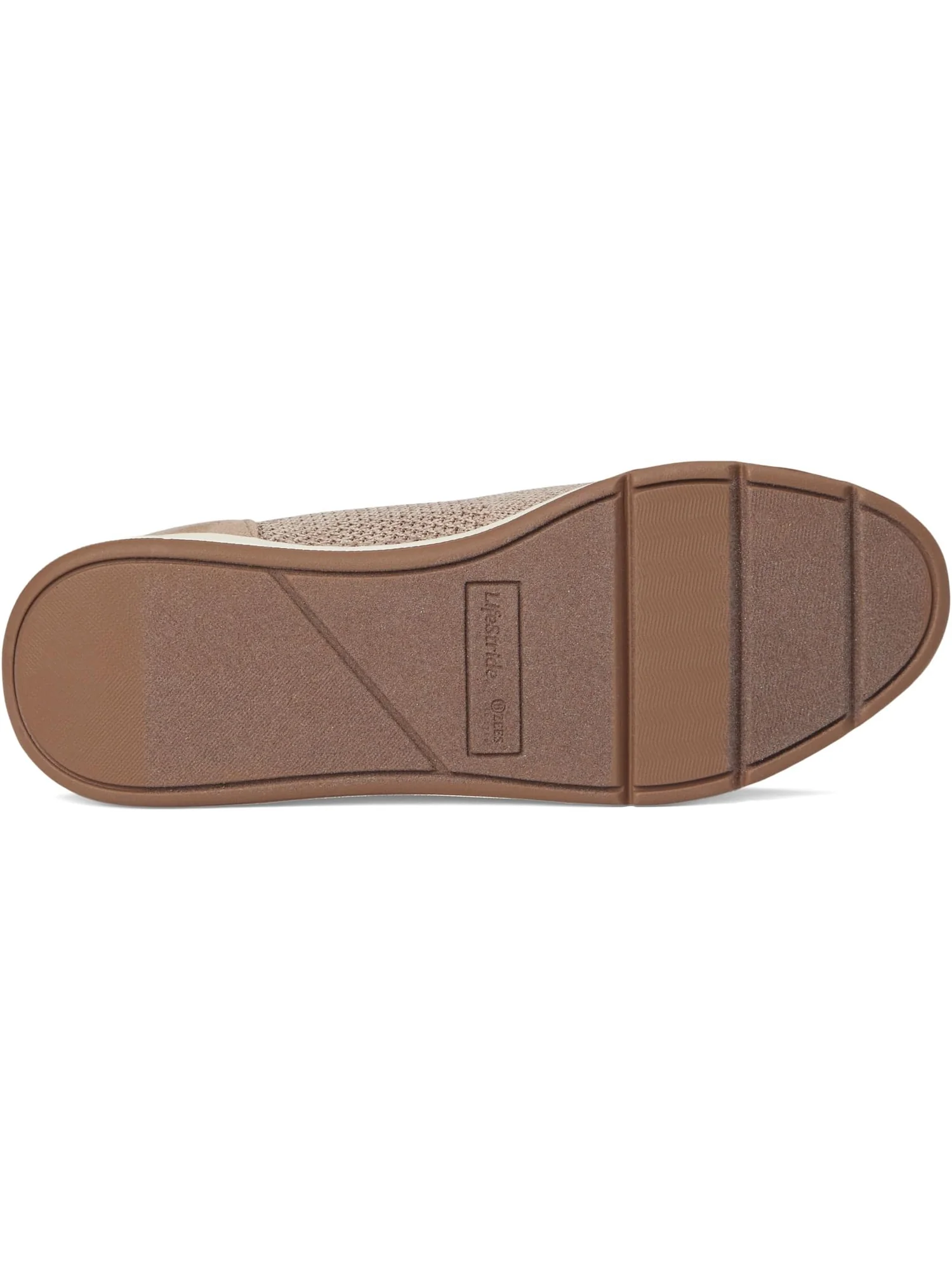 Кроссовки LifeStride Respect Slip On Shoes — изображение 3 из 7, бежевый
