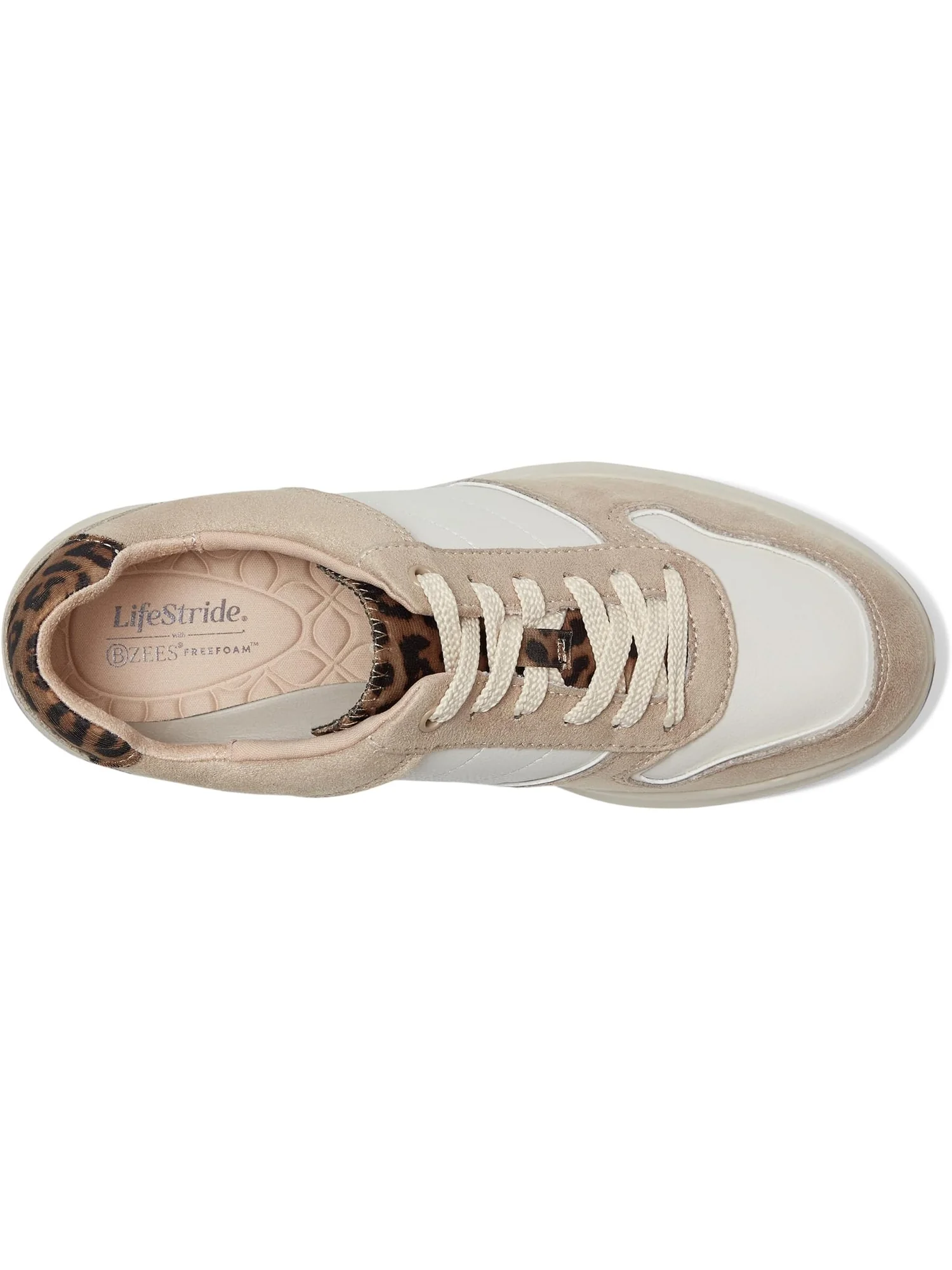 Кроссовки LifeStride Revival Oxford Shoes — изображение 2 из 7, бежевый