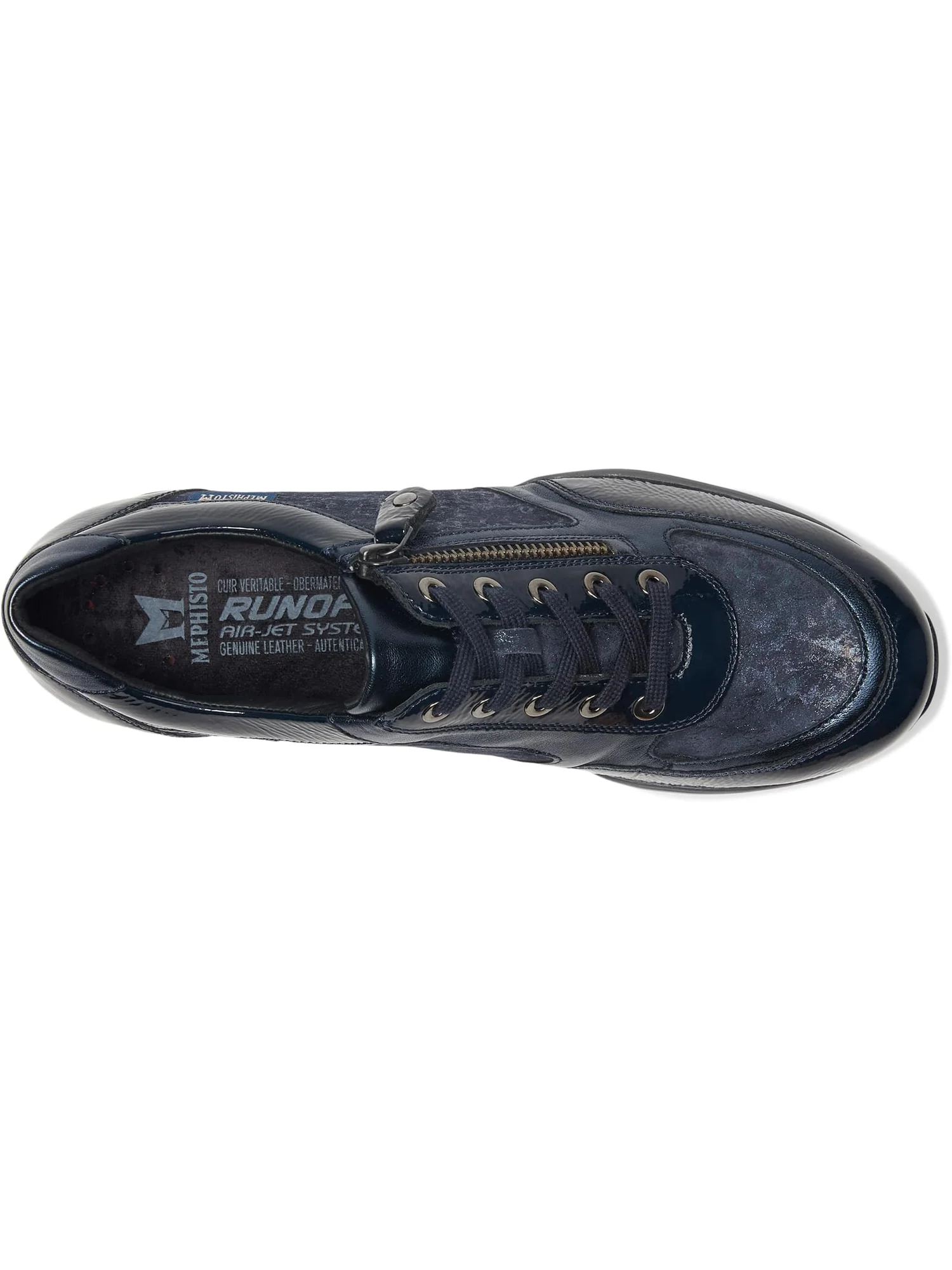 Кроссовки Mephisto Women's Ylona — изображение 2 из 7, глубокий синий