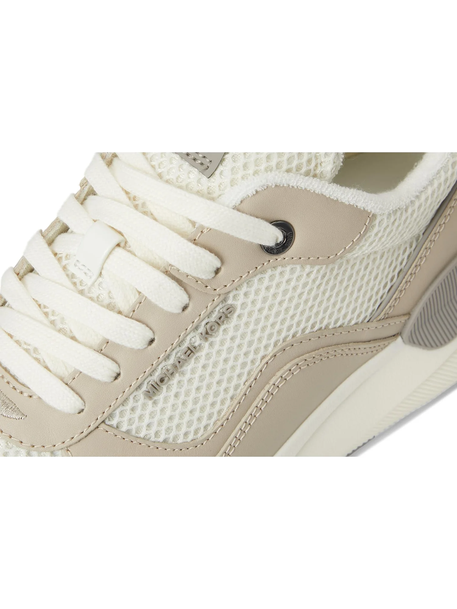 Кроссовки Michael Kors Men's Trevor Trainer — изображение 6 из 7, светлый песочный мульти