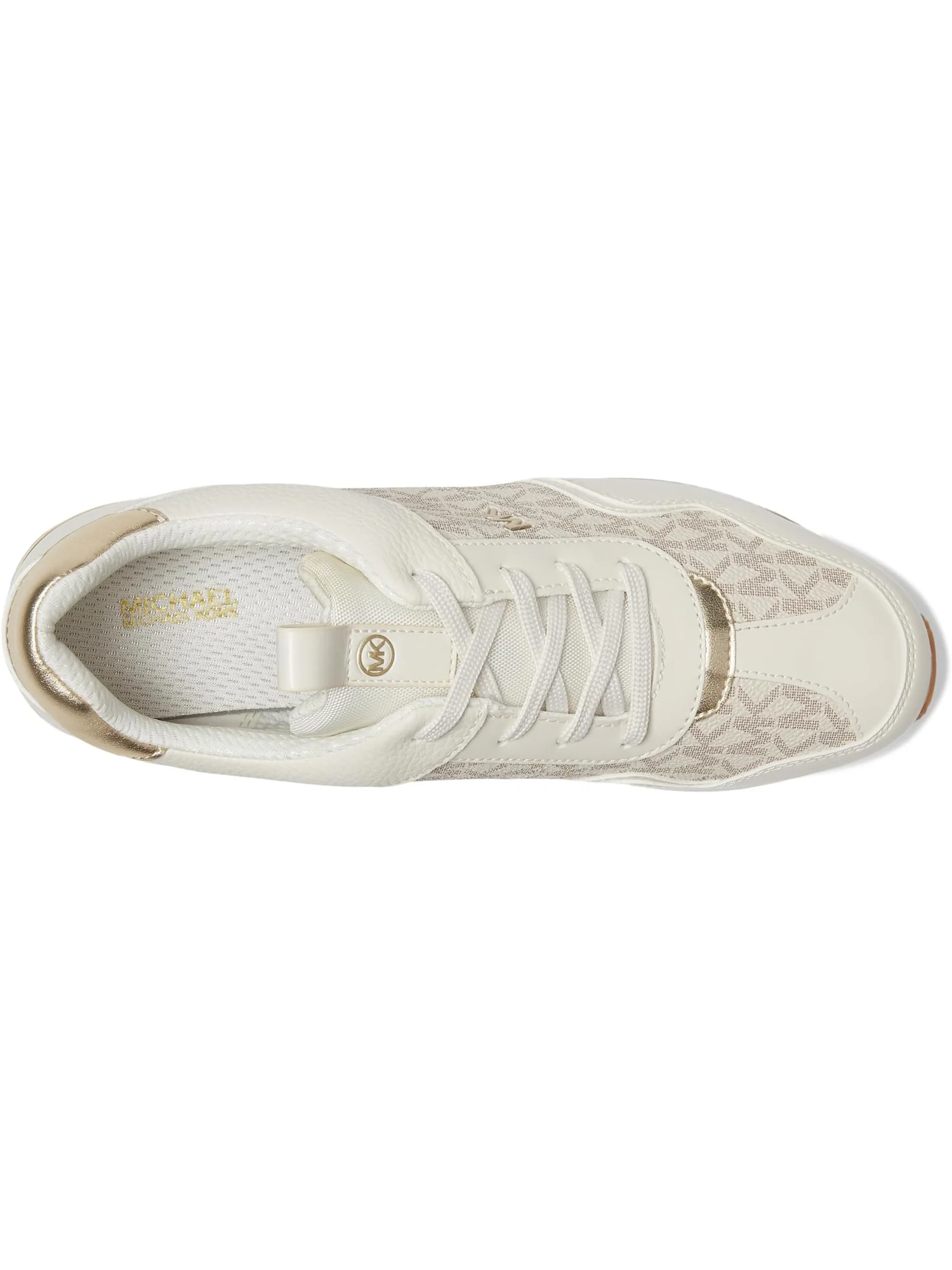 Кроссовки MICHAEL Michael Kors Raina Trainer — изображение 2 из 7, ванильный