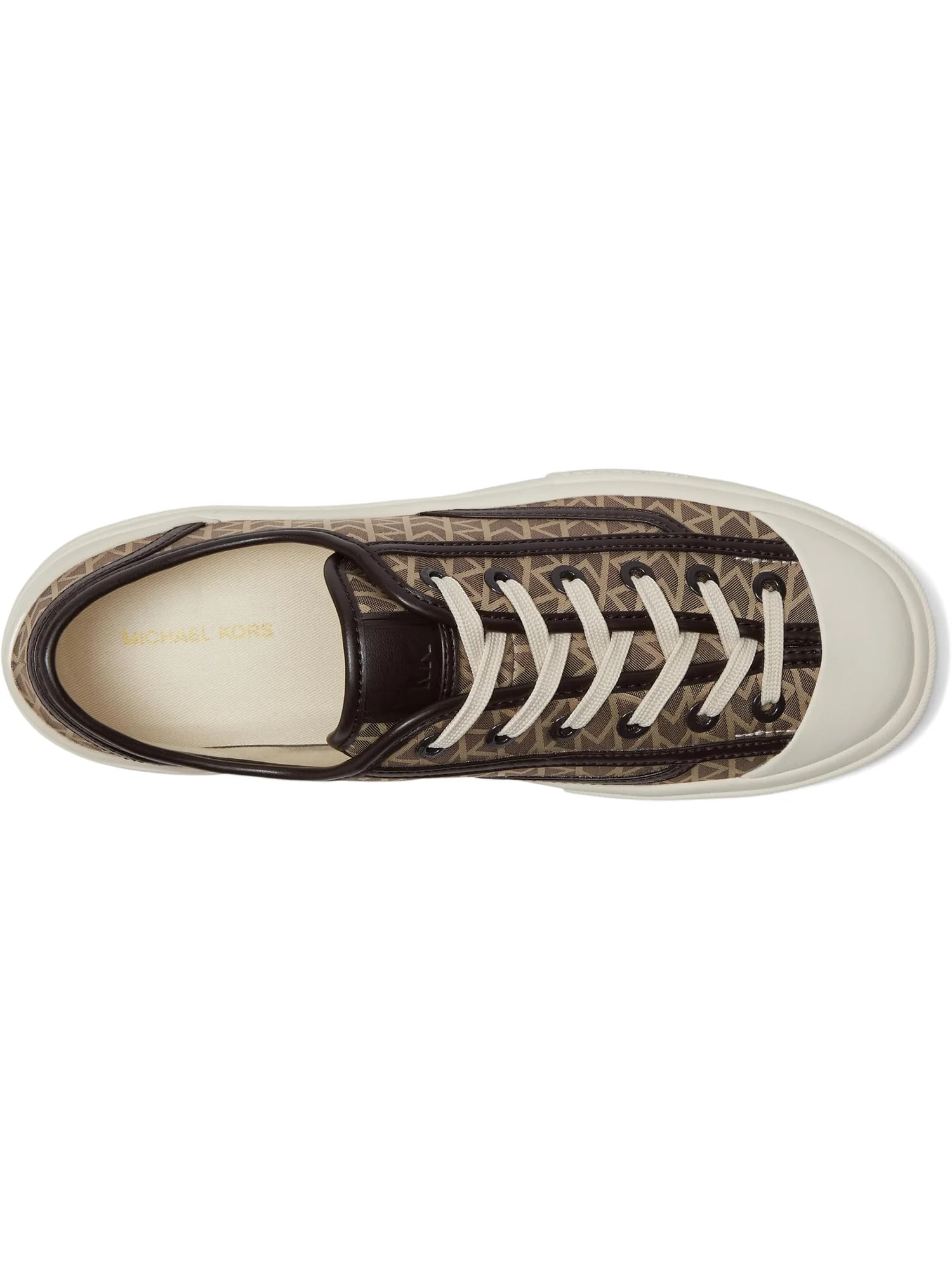 Кроссовки MICHAEL Michael Kors Women's Jude Lace Up — изображение 2 из 7, прозрачный