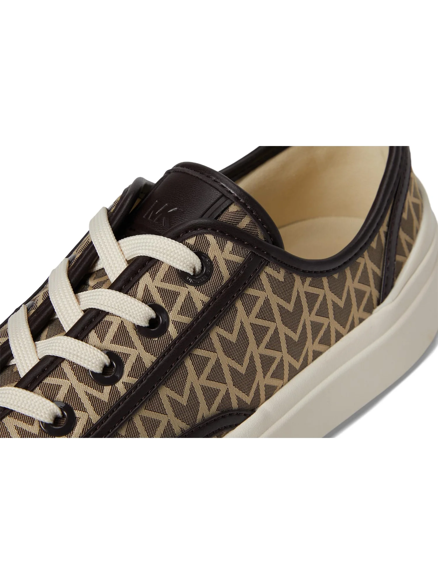 Кроссовки MICHAEL Michael Kors Women's Jude Lace Up — изображение 6 из 7, прозрачный