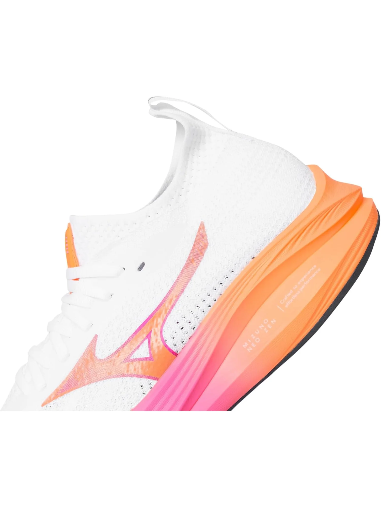 Кроссовки Mizuno Mizuno Neo Zen Hanabi — изображение 6 из 7, белый/оранжевый