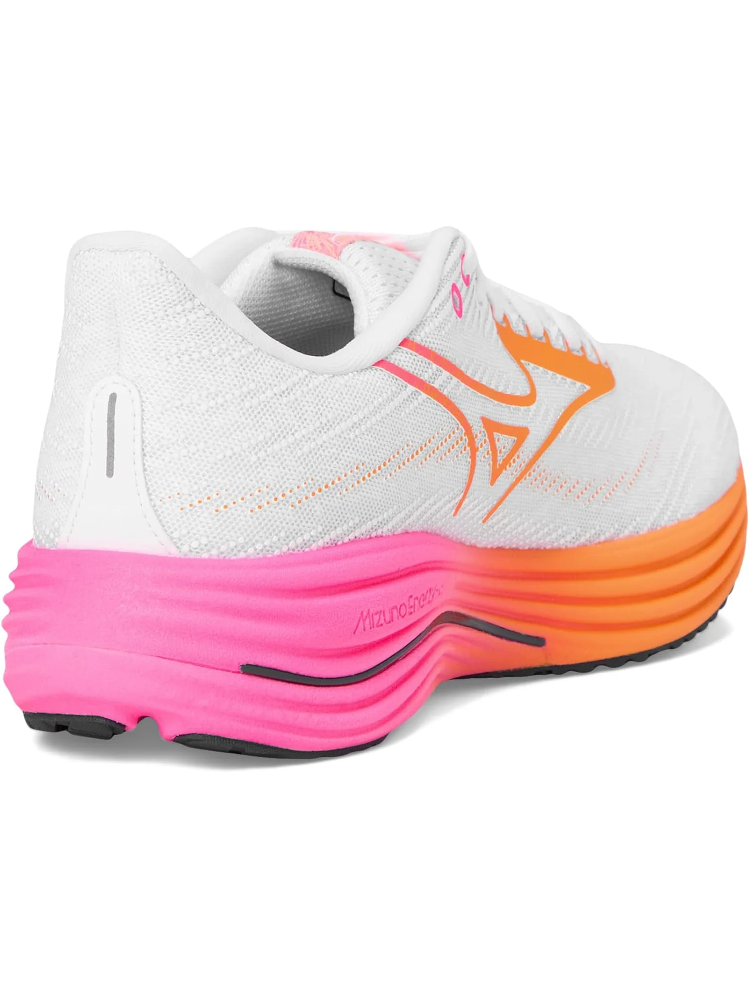 Кроссовки Mizuno Wave Rider 29 Hanabi — изображение 5 из 7, белый/оранжевый