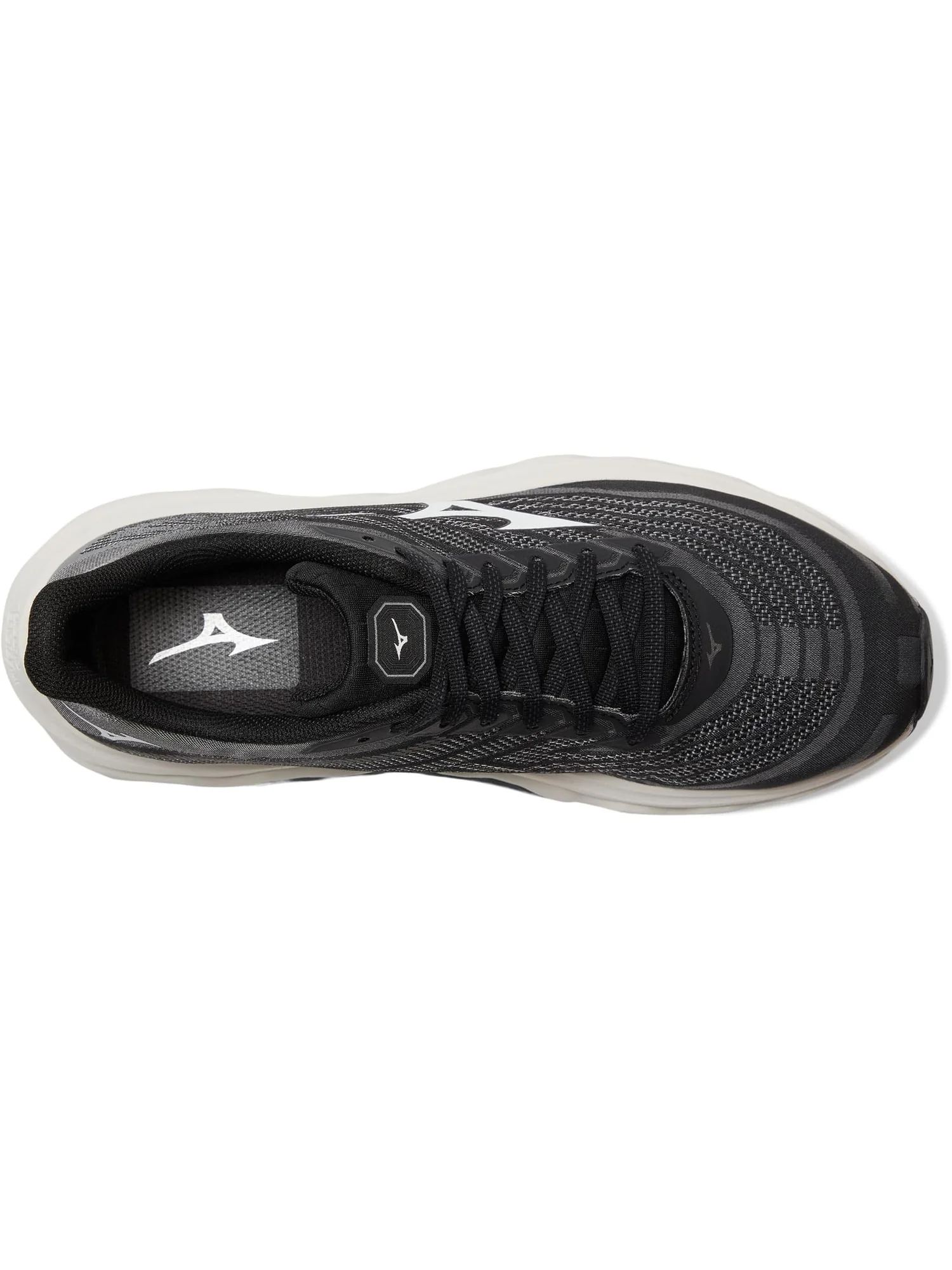 Кроссовки Mizuno Wave Horizon 8 — изображение 2 из 7, черный/белый