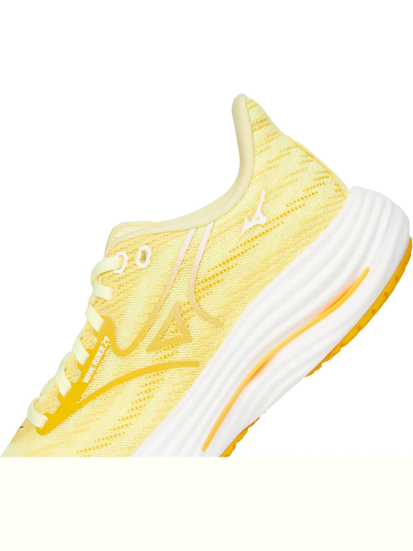 Кроссовки Mizuno Women's Wave Rider 29 — изображение 6 из 7, кремовый