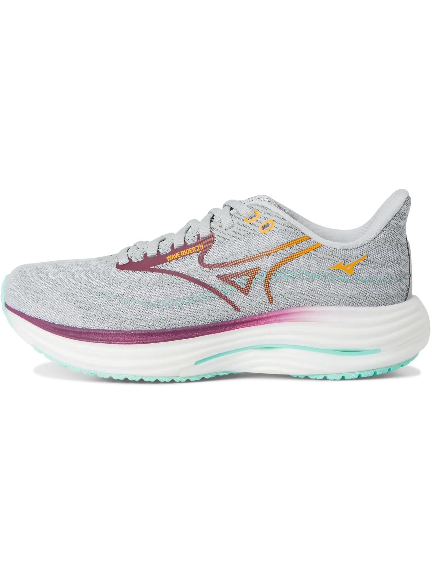 Кроссовки Mizuno Wave Rider 29 — изображение 4 из 7, темный фиолетовый