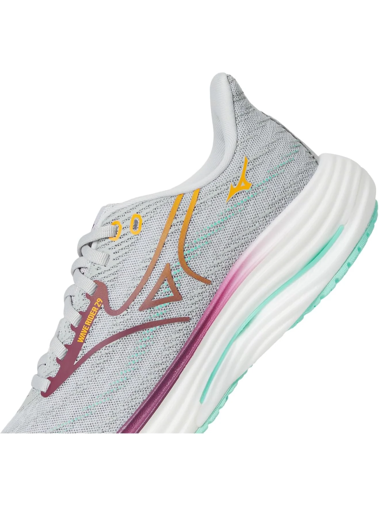 Кроссовки Mizuno Wave Rider 29 — изображение 6 из 7, темный фиолетовый