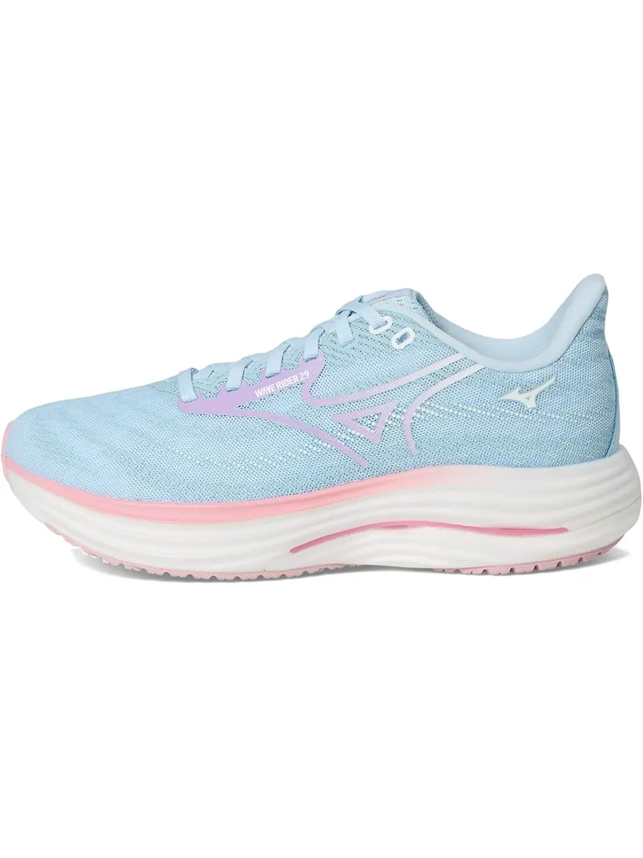 Кроссовки Mizuno Wave Rider 29, цвет Nantkt Brz/Orchd Ptl — изображение 4 из 7