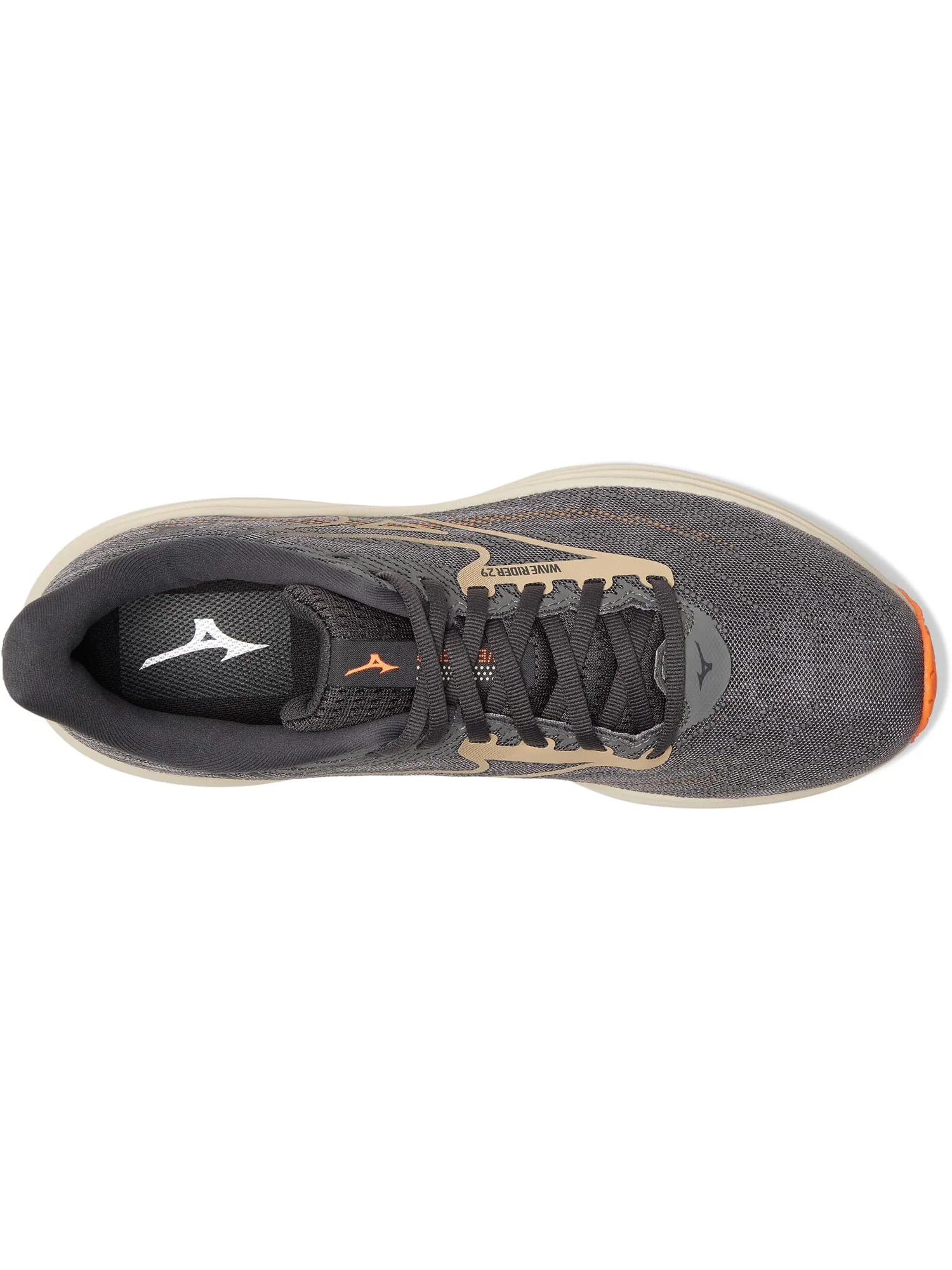 Кроссовки Mizuno Men's Wave Rider 29 — изображение 2 из 7, песочный