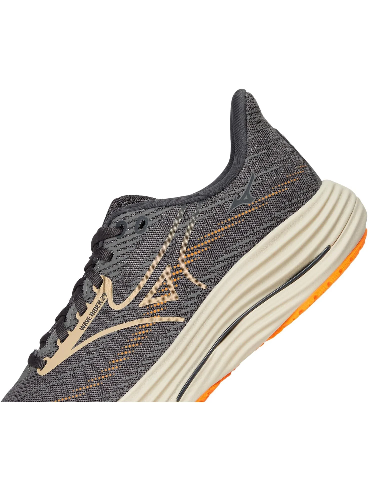 Кроссовки Mizuno Men's Wave Rider 29 — изображение 6 из 7, песочный