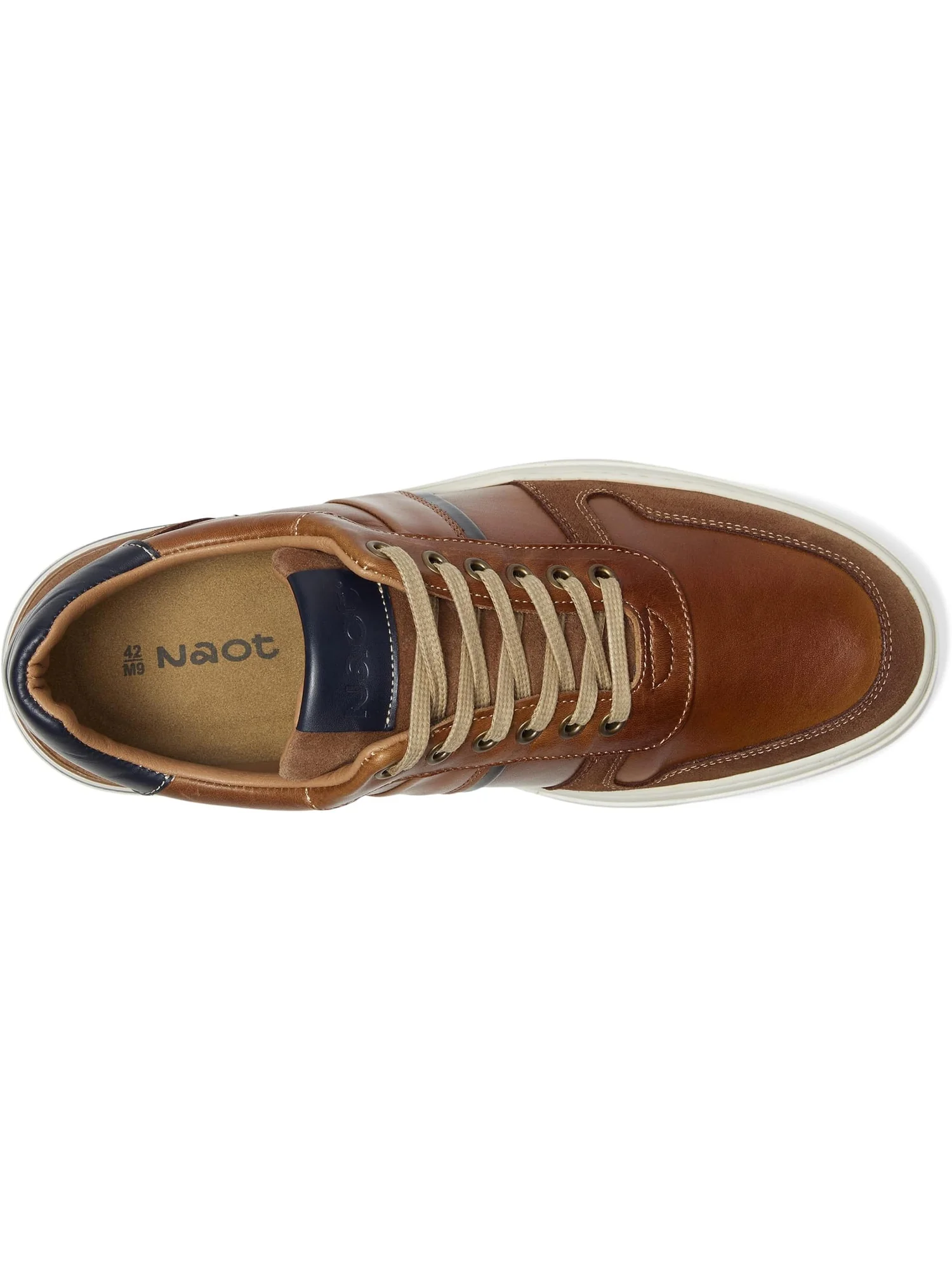 Кроссовки Naot Men's Swift — изображение 2 из 7, коричневый/темно-синий