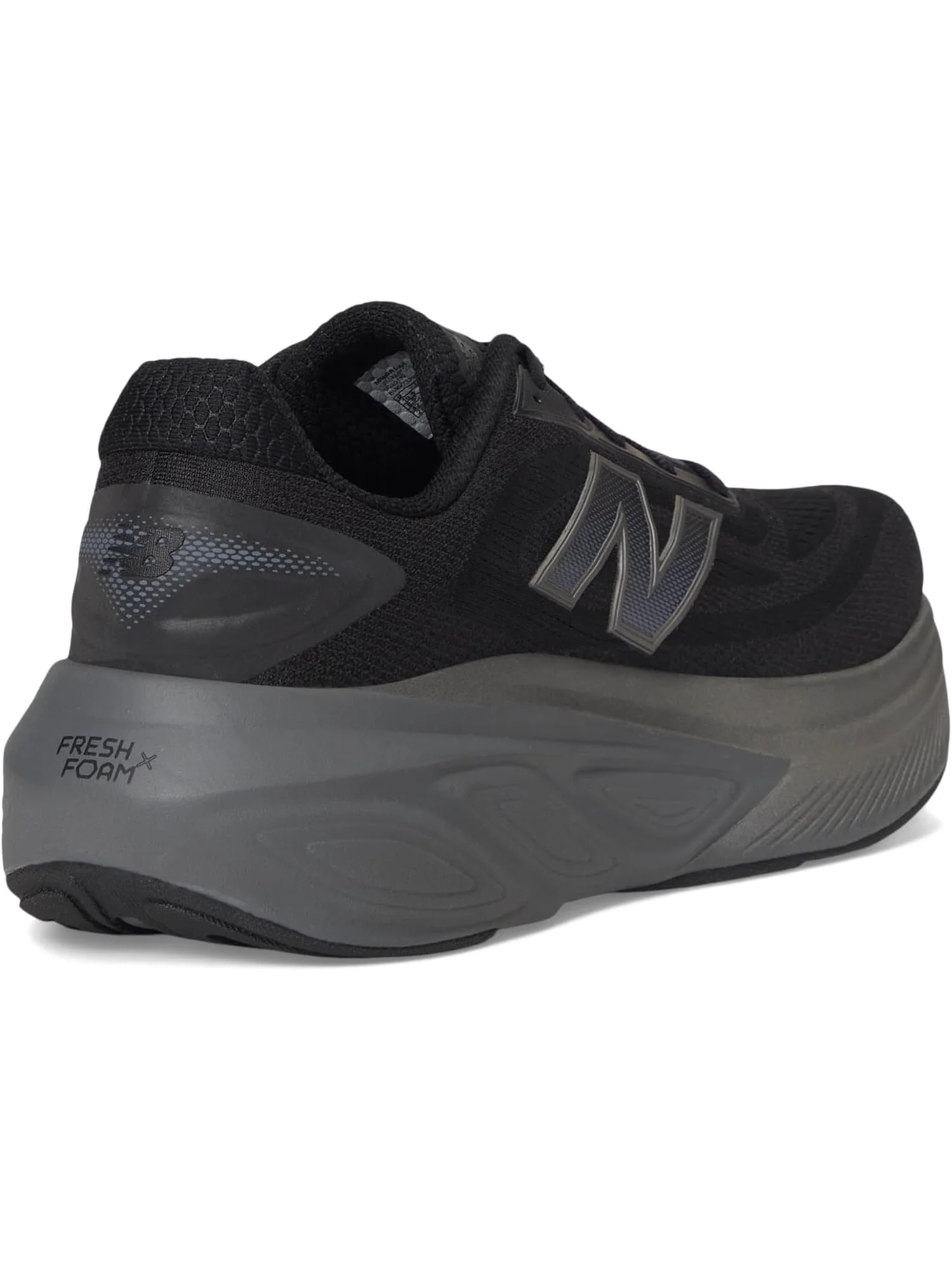 Кроссовки New Balance Men's Fresh Foam X More v6 — изображение 5 из 7, черный//черный металлик