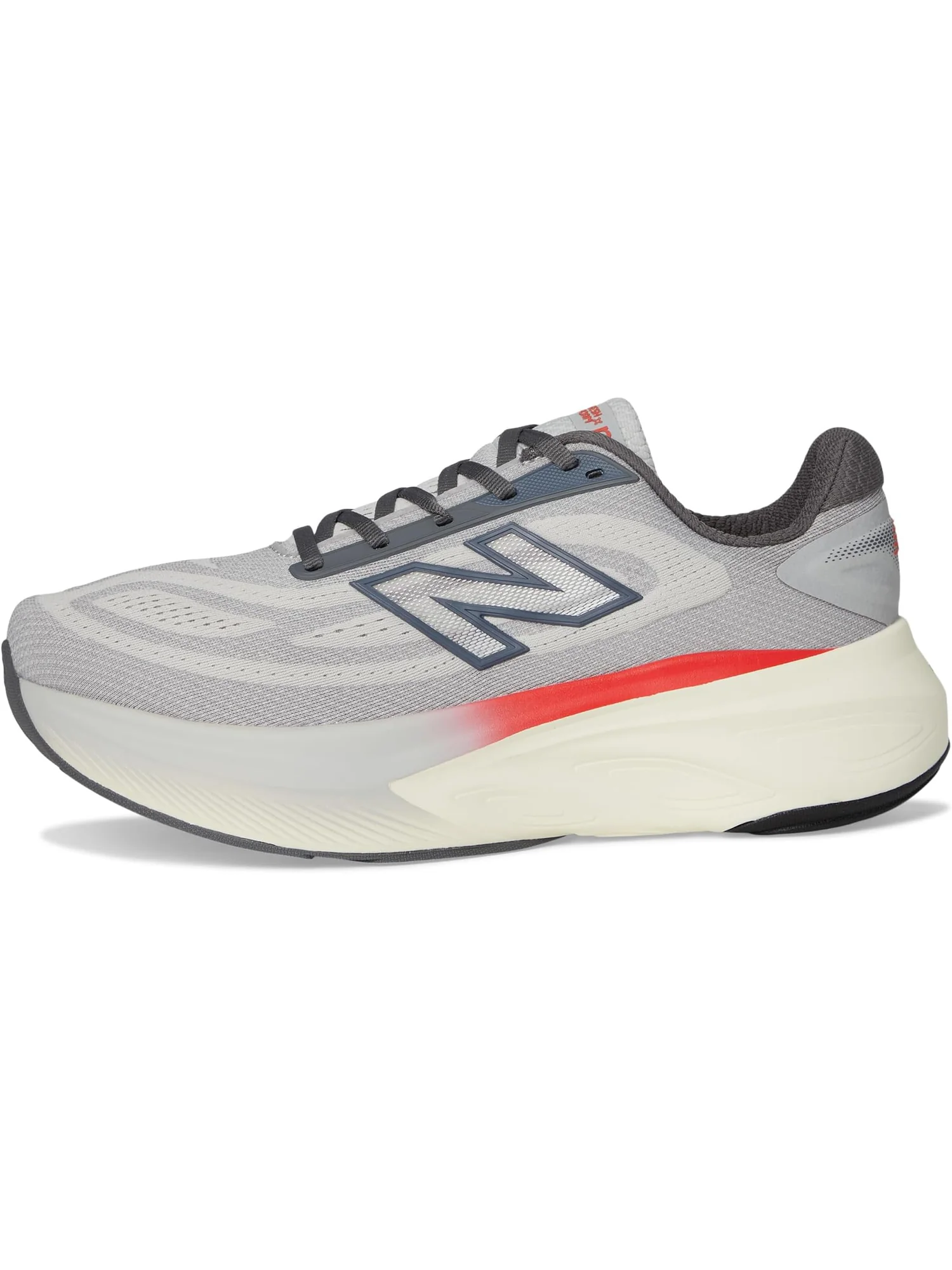 Кроссовки New Balance Fresh Foam X More v6 — изображение 4 из 7, серый/красный