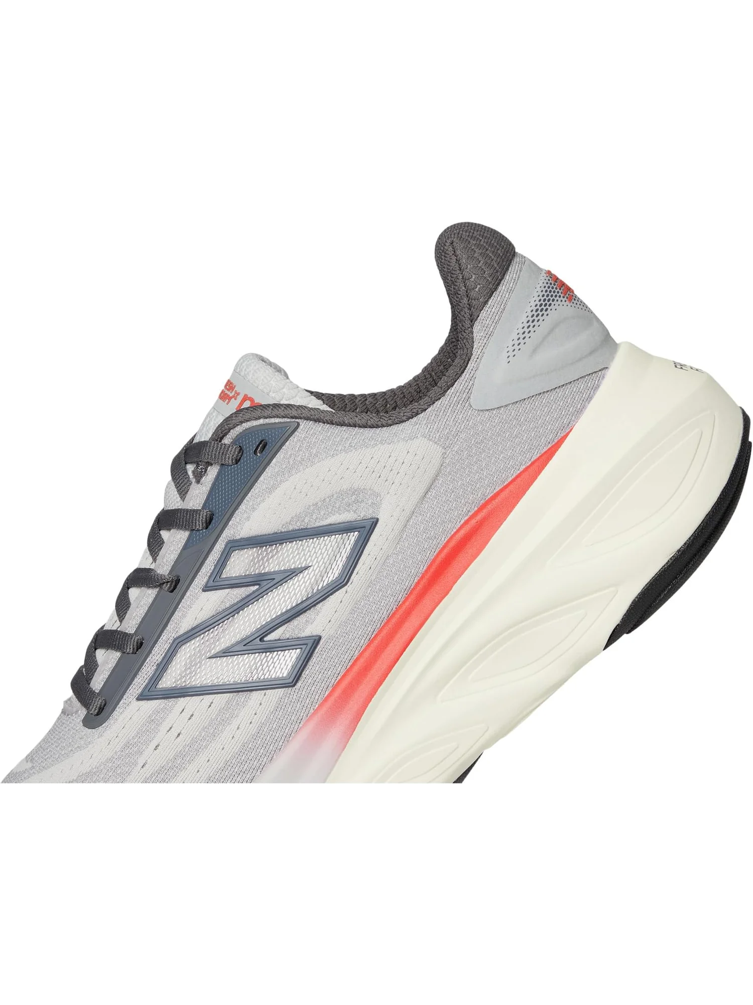 Кроссовки New Balance Fresh Foam X More v6 — изображение 6 из 7, серый/красный