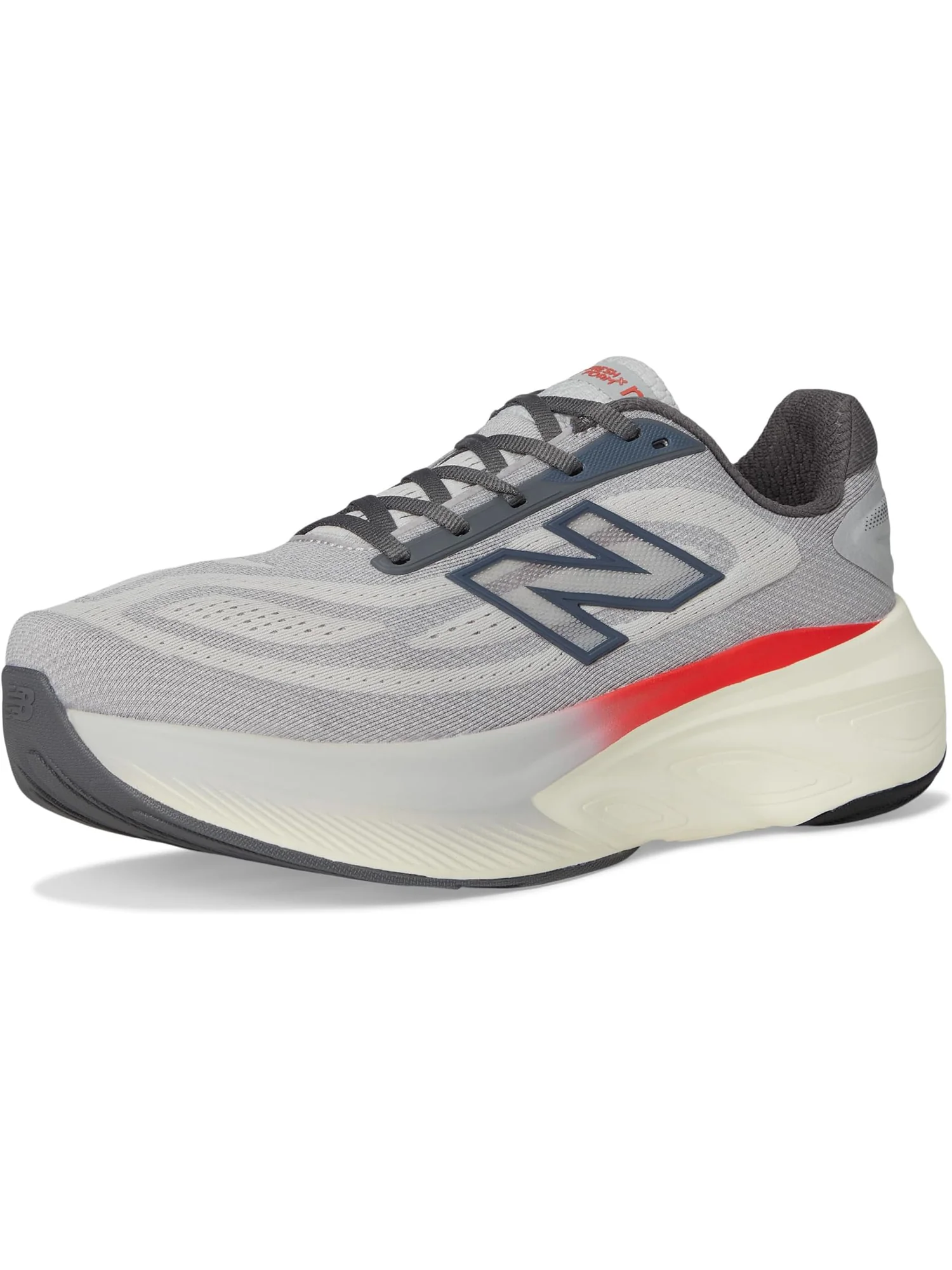 Кроссовки New Balance Fresh Foam X More v6 — изображение 7 из 7, серый/красный
