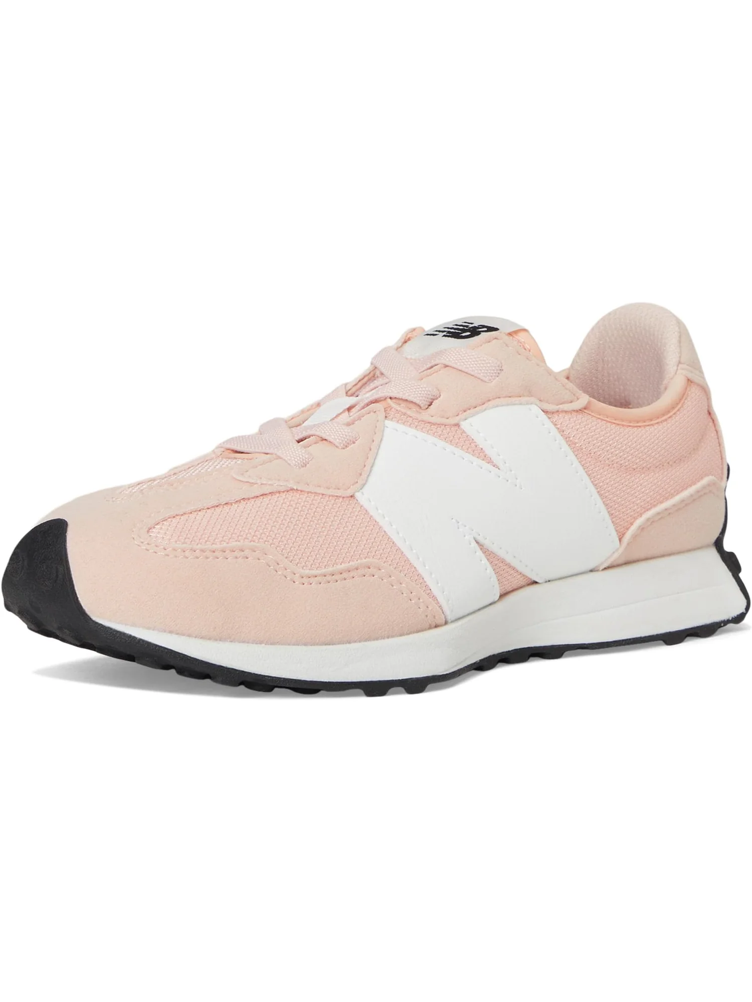 Кроссовки New Balance Kids 327 Bungee Lace — изображение 7 из 7, розовый/белый