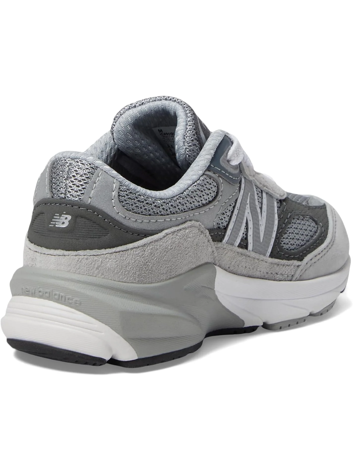Кроссовки New Balance Kids 990v6 — изображение 5 из 6, серый/серебристый