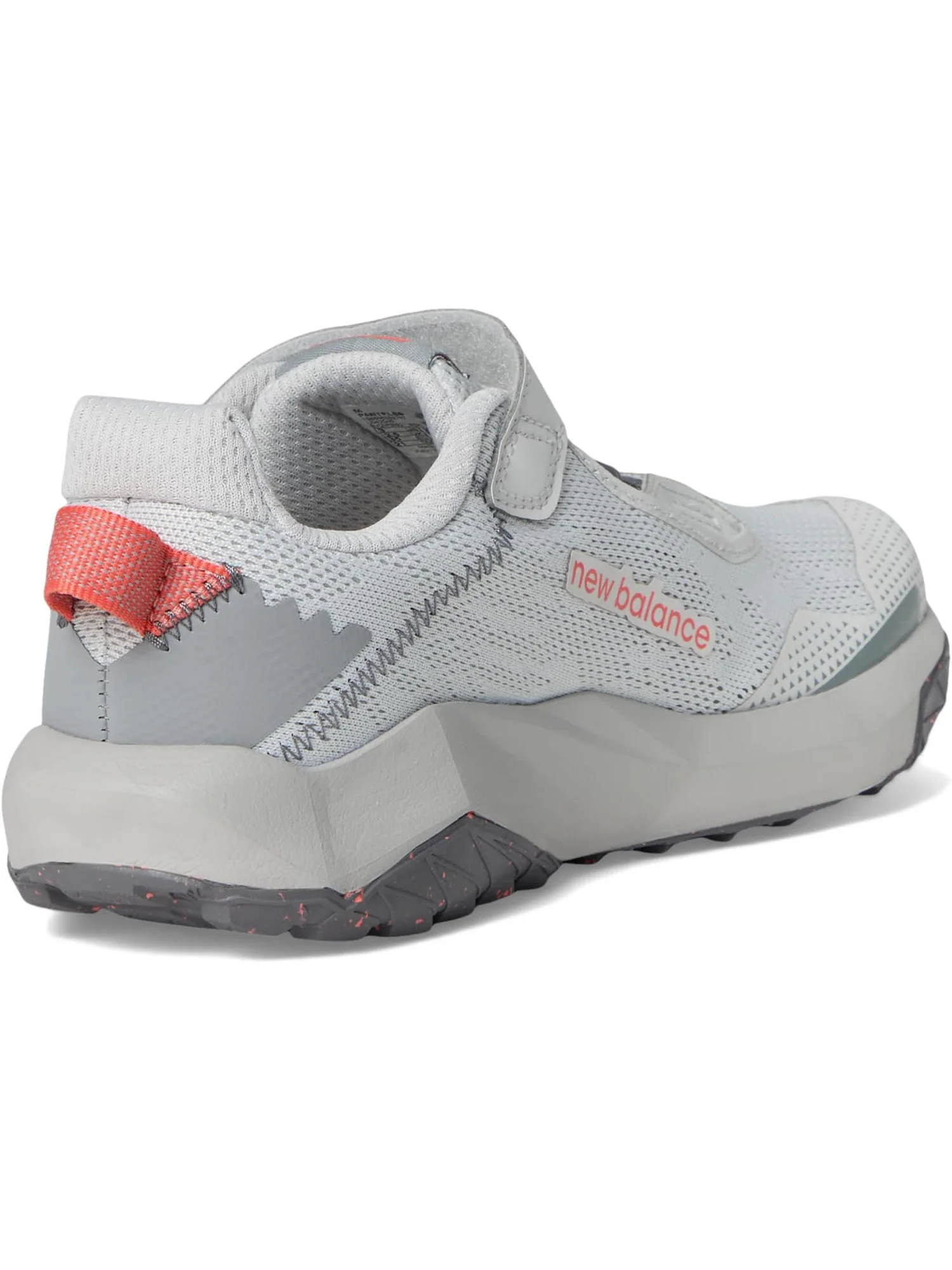 Кроссовки New Balance Kids Dynasoft Nitrel V6 Bungee Lace With Top Strap — изображение 5 из 7, серый/серый