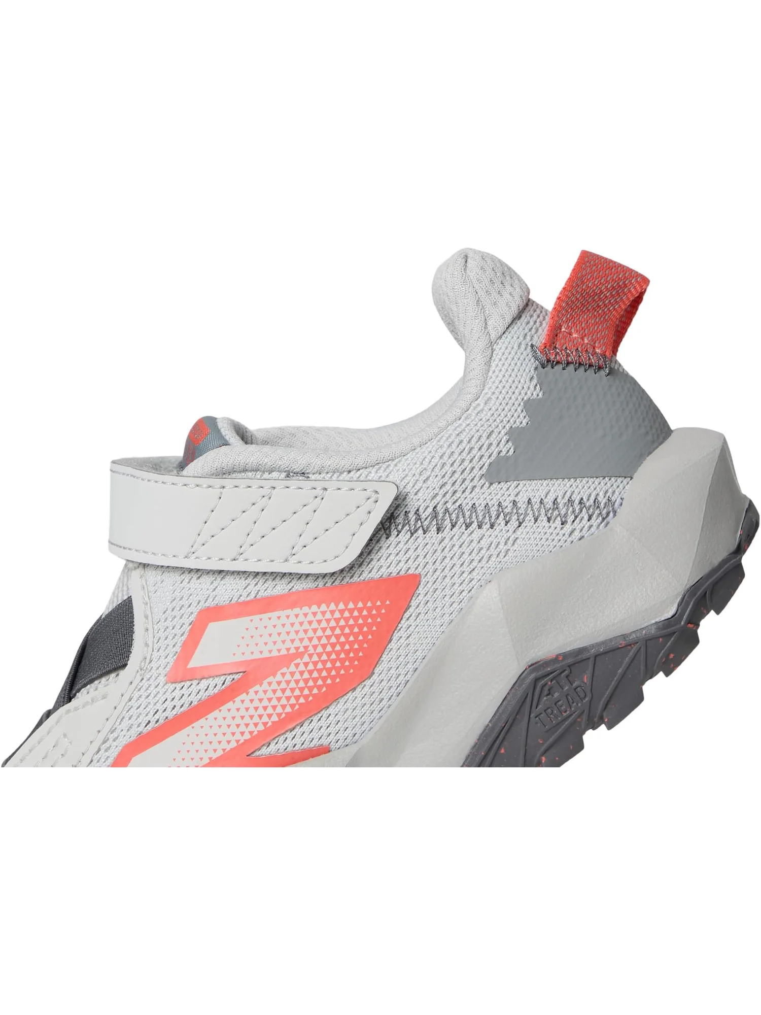Кроссовки New Balance Kids Dynasoft Nitrel V6 Bungee Lace With Top Strap — изображение 6 из 7, серый/серый