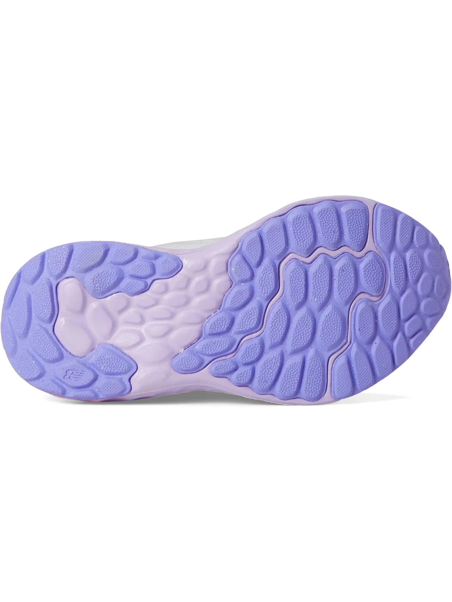 Кроссовки New Balance Kids Fresh Foam Arishi v4 Bungee Lace with Top Strap — изображение 3 из 7, серый/розовый