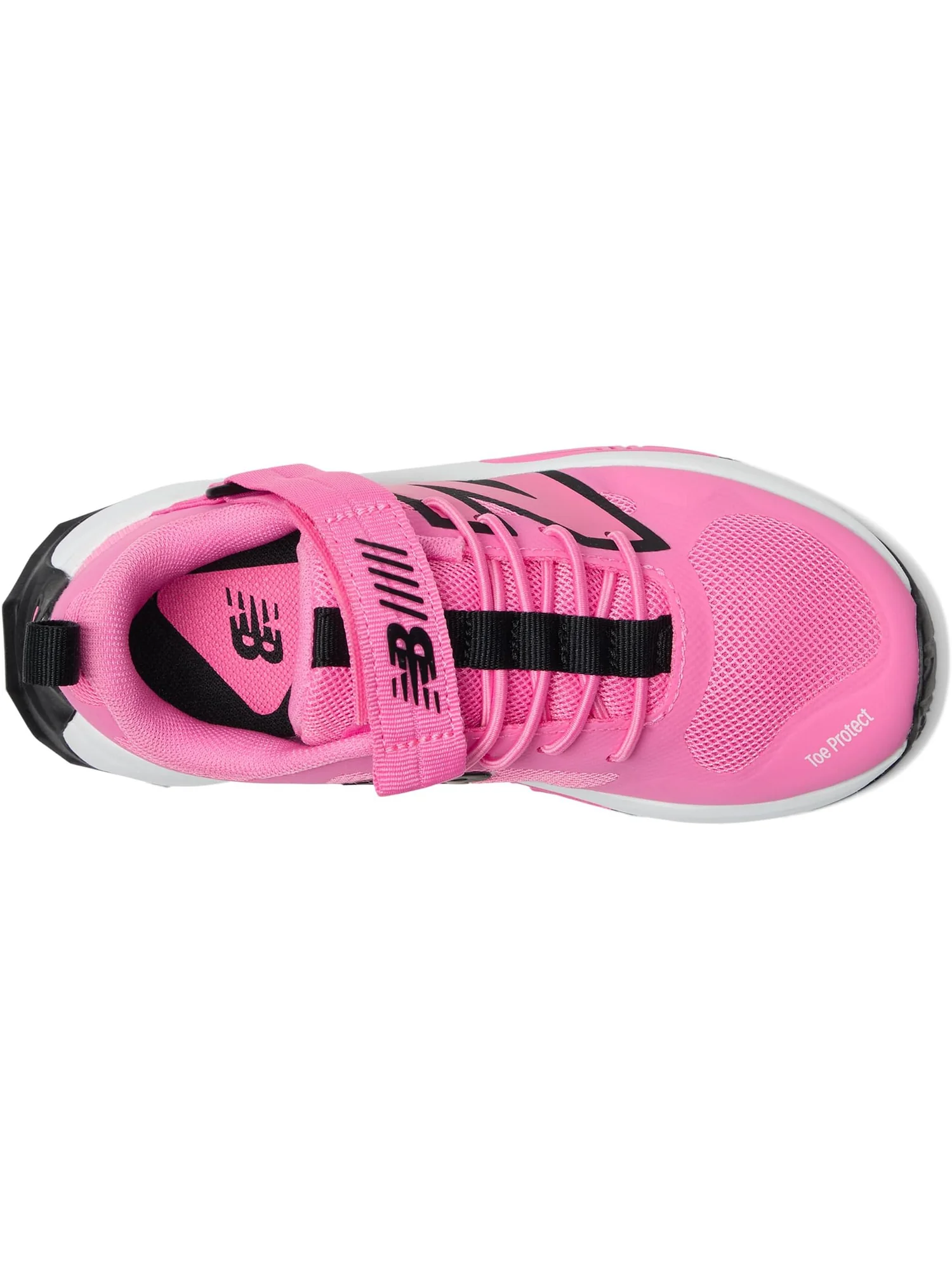 Кроссовки New Balance Kids Fuelcell Play v1 Hook-and-Loop — изображение 2 из 7, розовый/черный