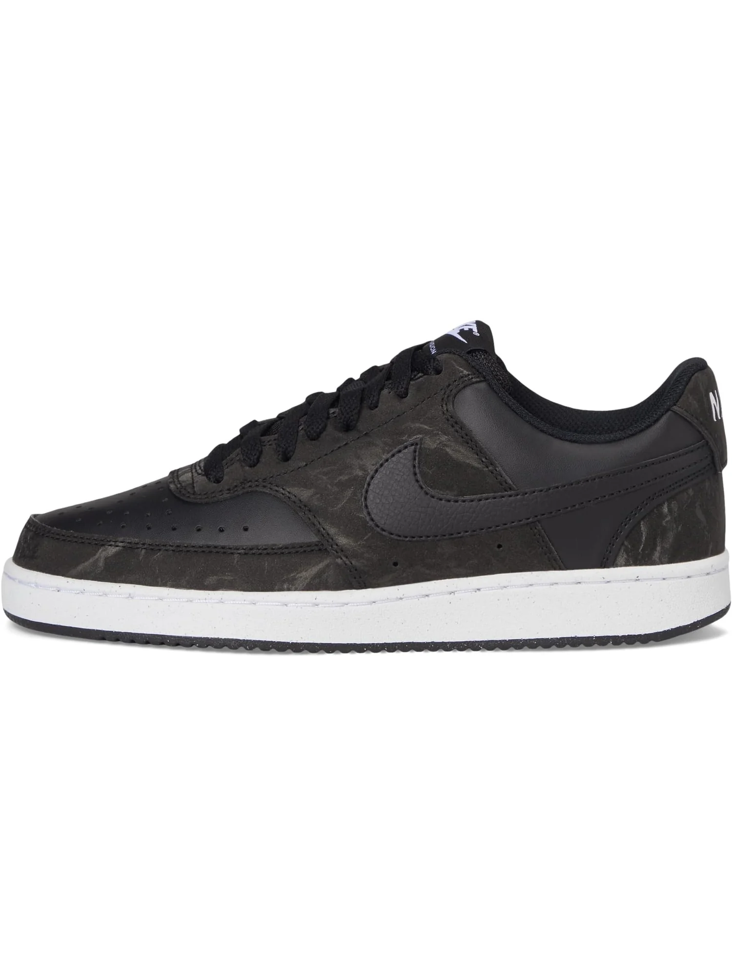 Кроссовки Nike Court Vision Low — изображение 4 из 7, черный/черный/белый