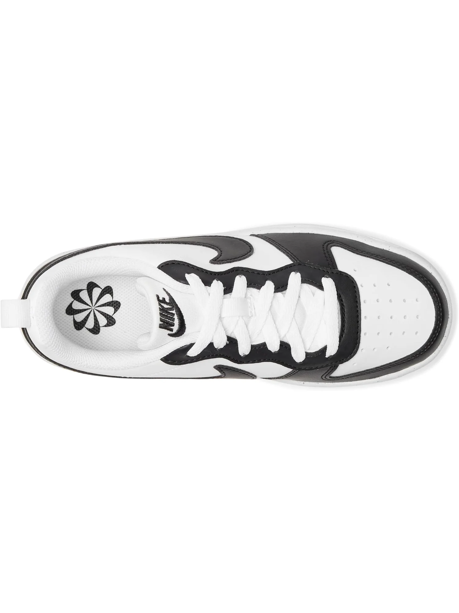 Кроссовки Nike Kids Court Borough Low Recraft — изображение 2 из 7, белый/черный