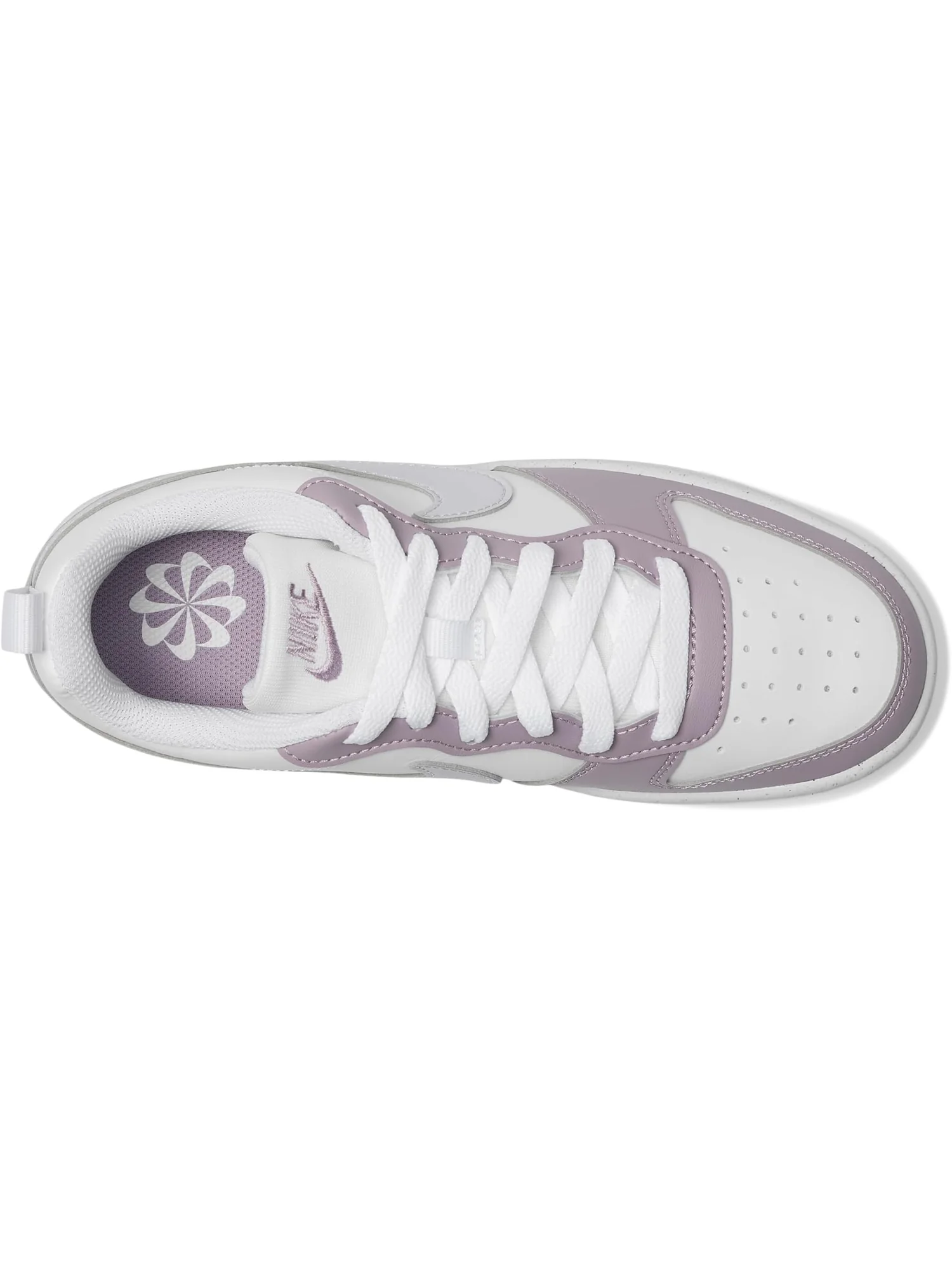 Кроссовки Nike Kids Court Borough Low Recraft — изображение 2 из 7, белый///белый