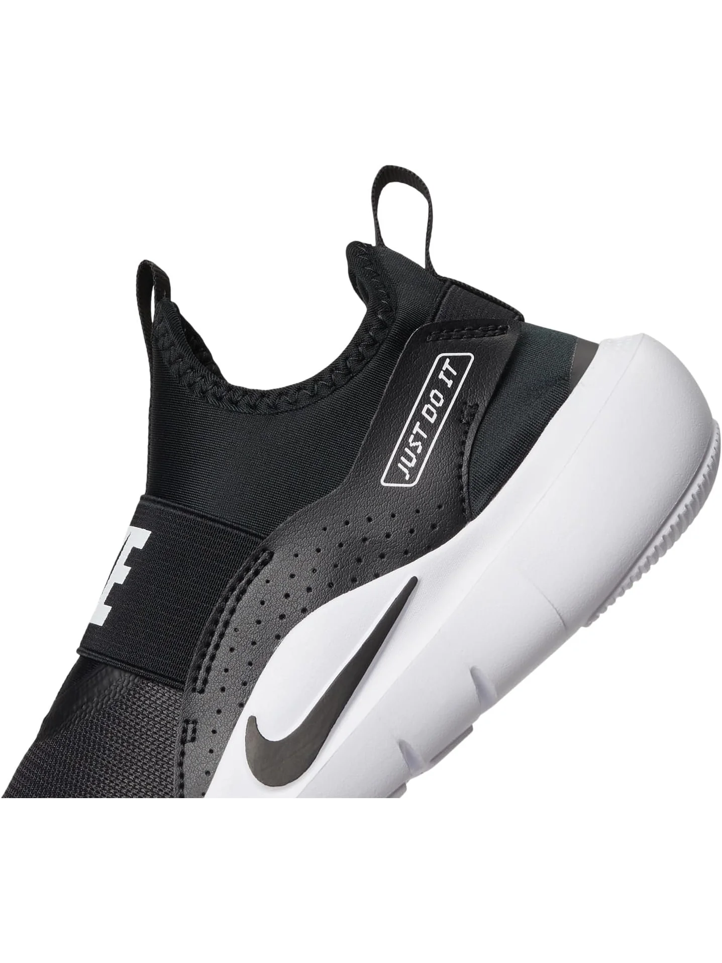 Кроссовки Nike Kids Flex Runner 4 — изображение 6 из 7, черный/черный/белый